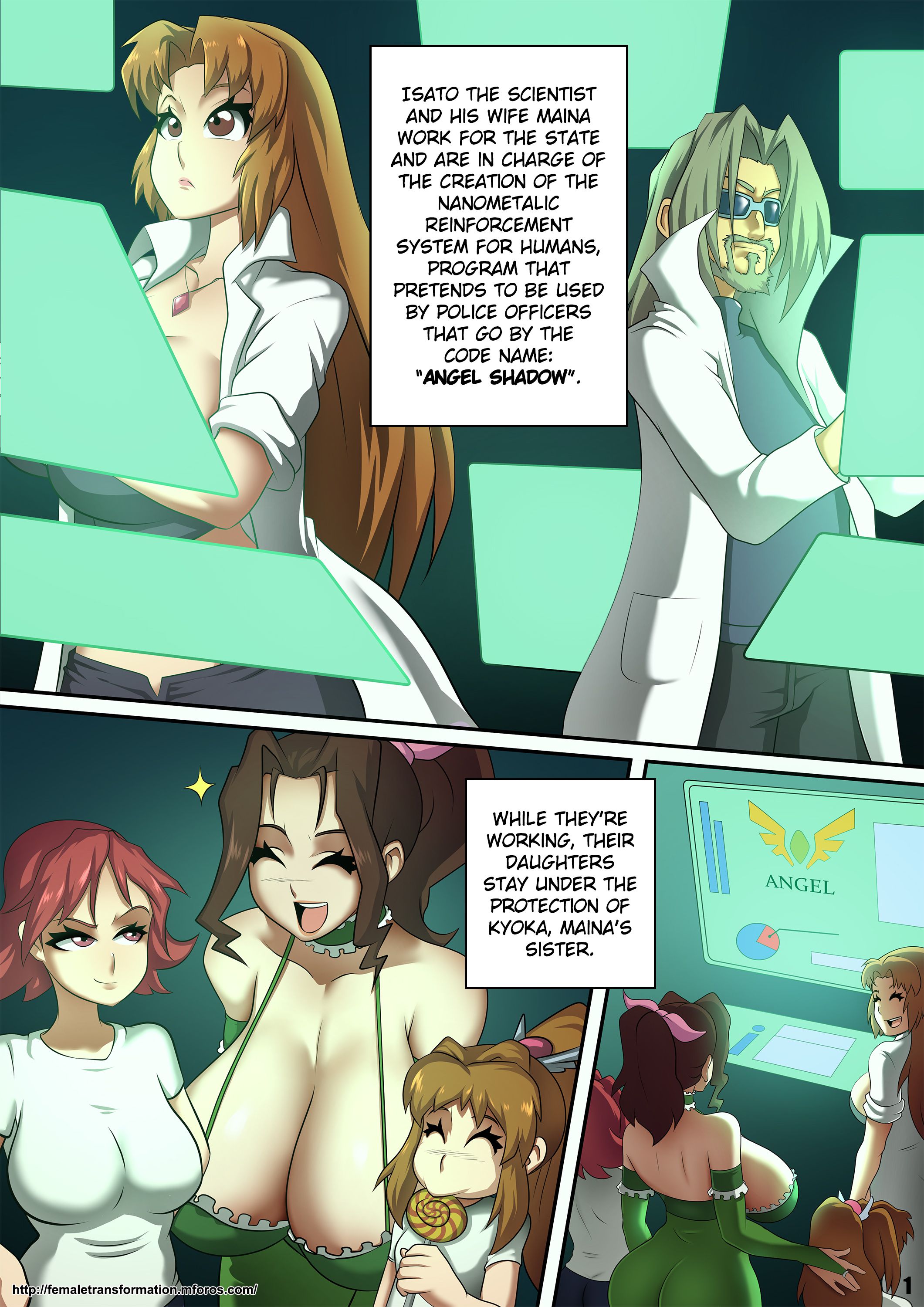 Dark Mother (Angel Blade) [WitchKing00] 0.1 . Dark Mother - Origins - Chapter 1 - Part 1 (Angel Blade) [WitchKing00] – page 3