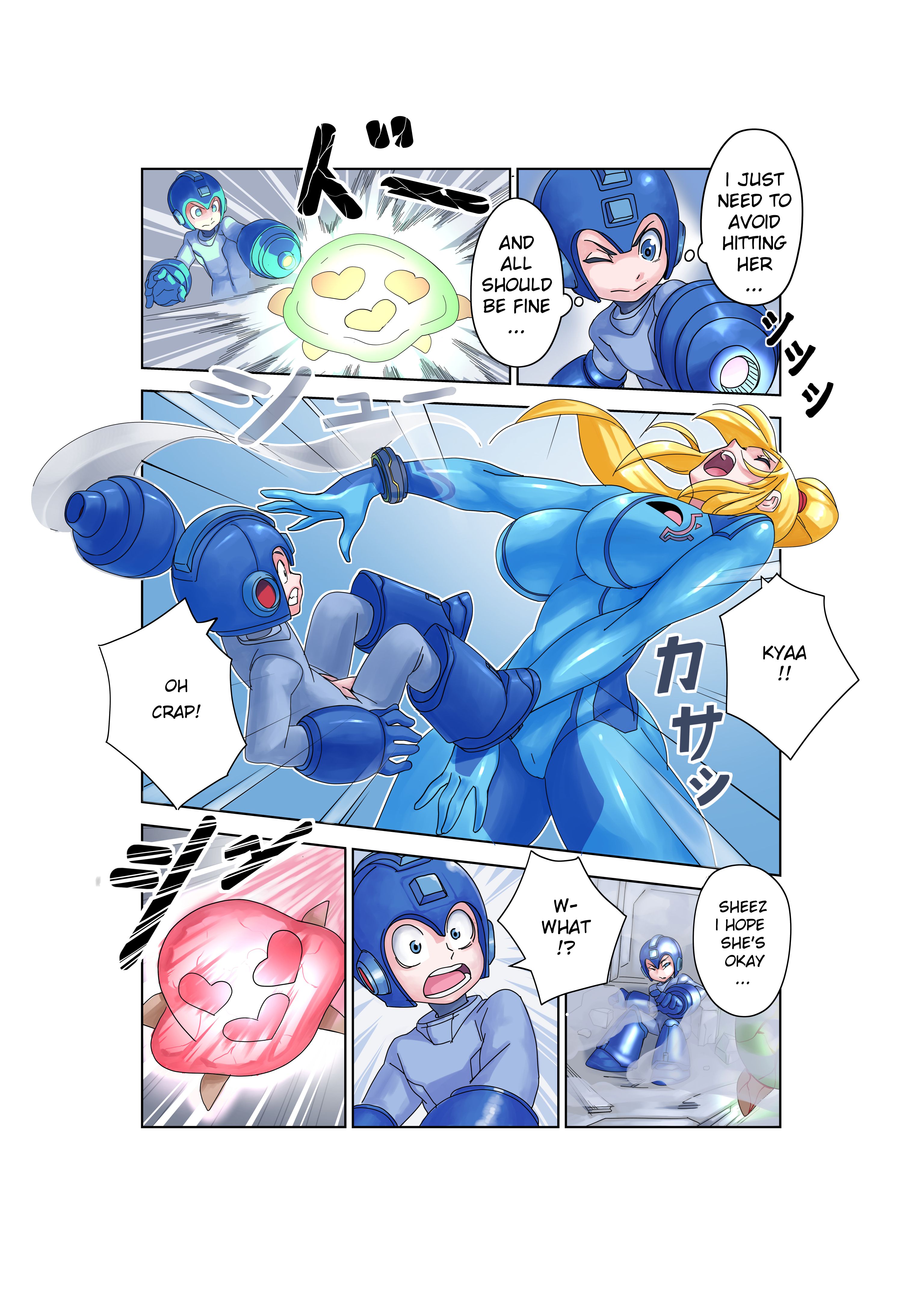 Bombshell Bomber (Mega Man , Metroid) [Nisego] 1 . Bombshell Bomber - Chapter 1 (Mega Man , Metroid) [Nisego] – page 14