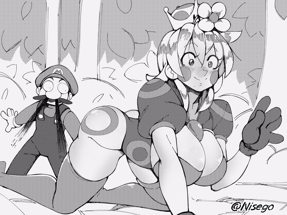 Super Mario Inktober (Mario Series) [Nisego] 1 . Super Mario Inktober - Chapter 1 (Mario Series) [Nisego] – page 19