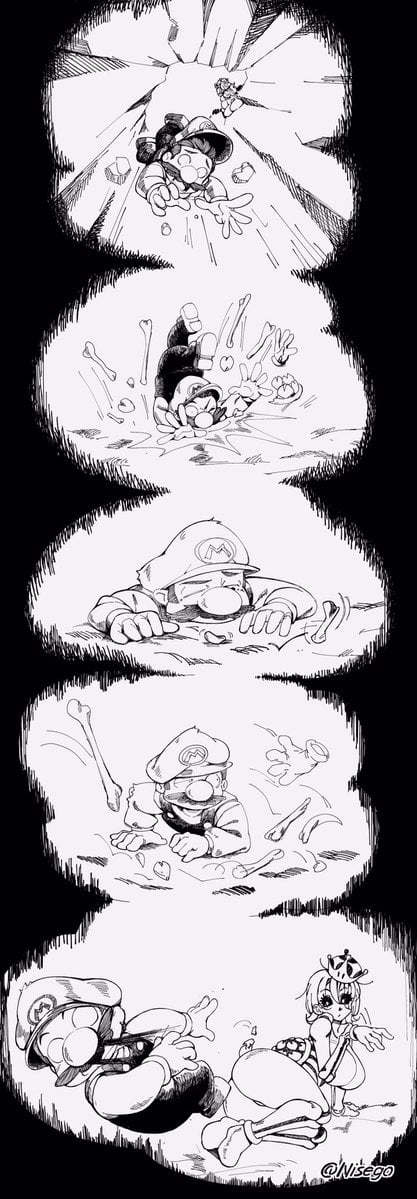 Super Mario Inktober (Mario Series) [Nisego] 1 . Super Mario Inktober - Chapter 1 (Mario Series) [Nisego] – page 23