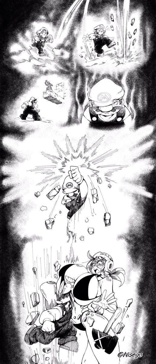 Super Mario Inktober (Mario Series) [Nisego] 1 . Super Mario Inktober - Chapter 1 (Mario Series) [Nisego] – page 24