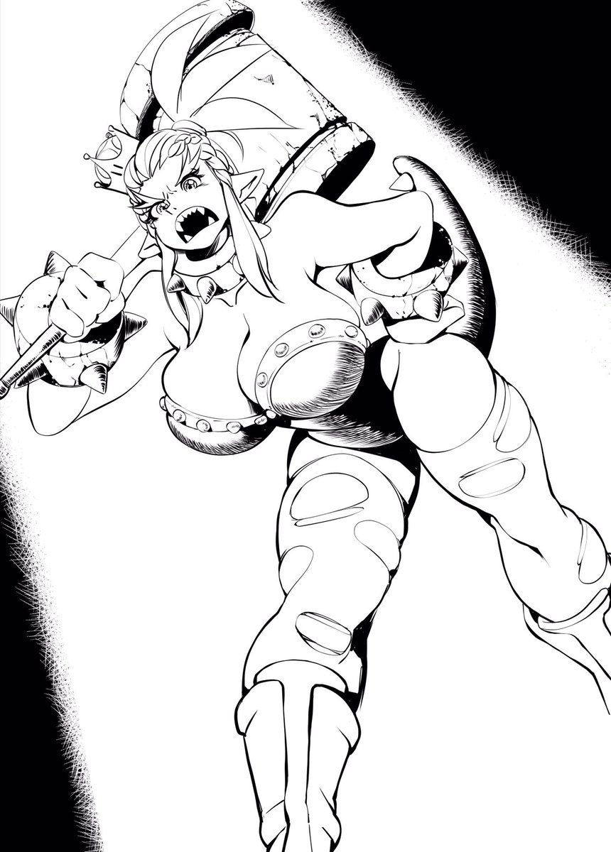 Super Mario Inktober (Mario Series) [Nisego] 1 . Super Mario Inktober - Chapter 1 (Mario Series) [Nisego] – page 38