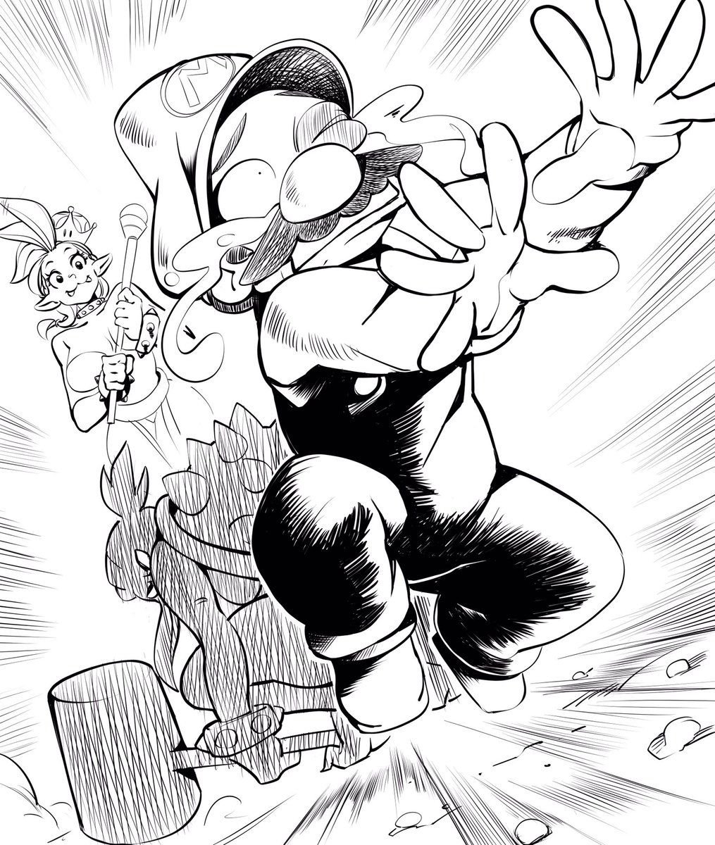 Super Mario Inktober (Mario Series) [Nisego] 1 . Super Mario Inktober - Chapter 1 (Mario Series) [Nisego] – page 40