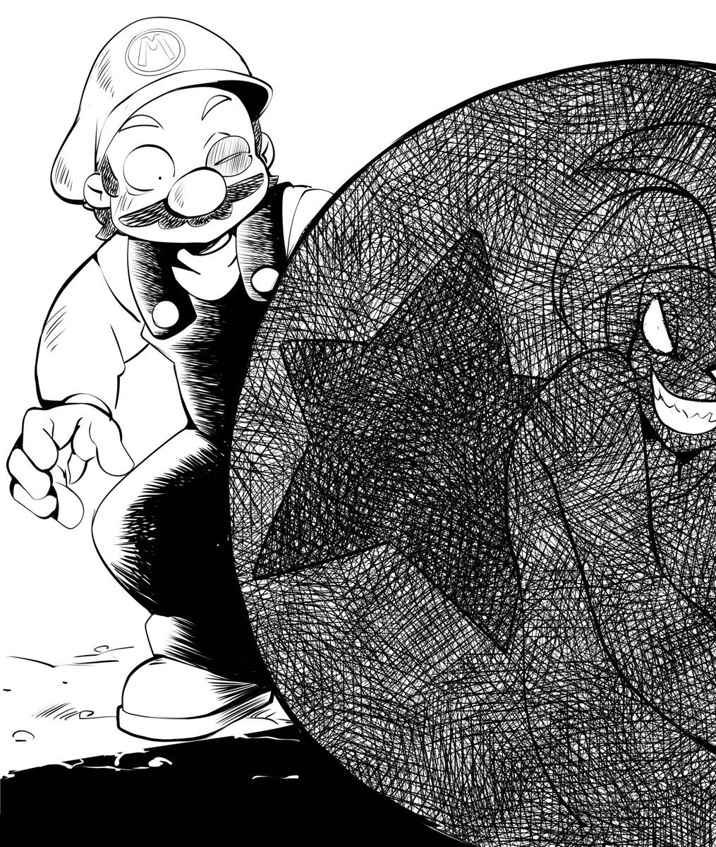 Super Mario Inktober (Mario Series) [Nisego] 1 . Super Mario Inktober - Chapter 1 (Mario Series) [Nisego] – page 42