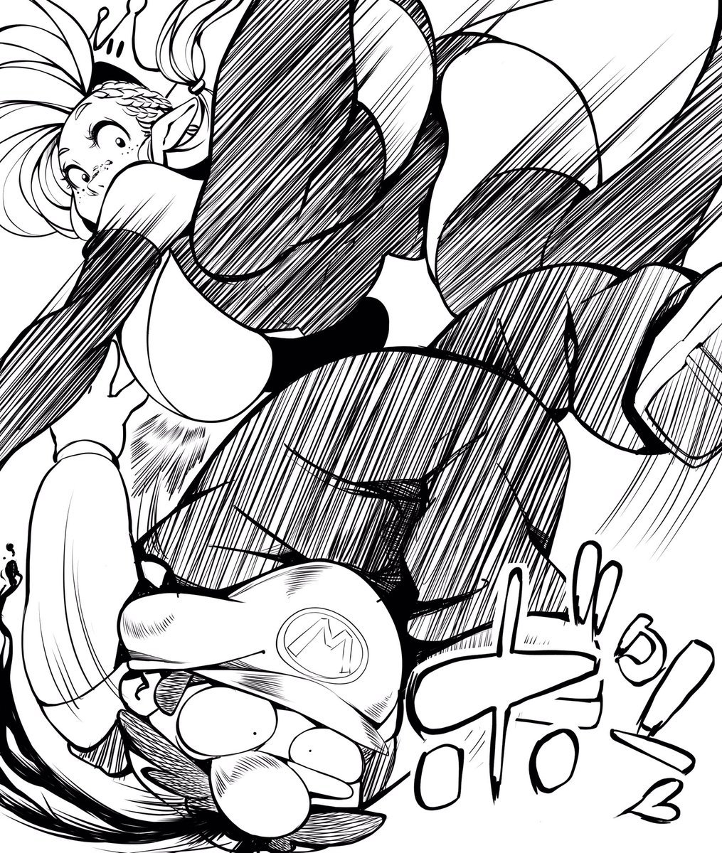 Super Mario Inktober (Mario Series) [Nisego] 1 . Super Mario Inktober - Chapter 1 (Mario Series) [Nisego] – page 44