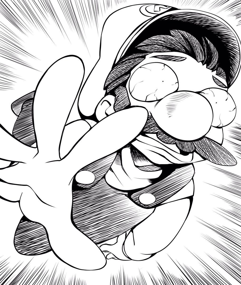 Super Mario Inktober (Mario Series) [Nisego] 1 . Super Mario Inktober - Chapter 1 (Mario Series) [Nisego] – page 45