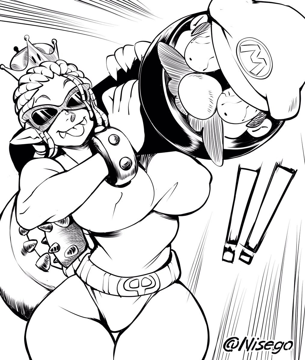 Super Mario Inktober (Mario Series) [Nisego] 1 . Super Mario Inktober - Chapter 1 (Mario Series) [Nisego] – page 47