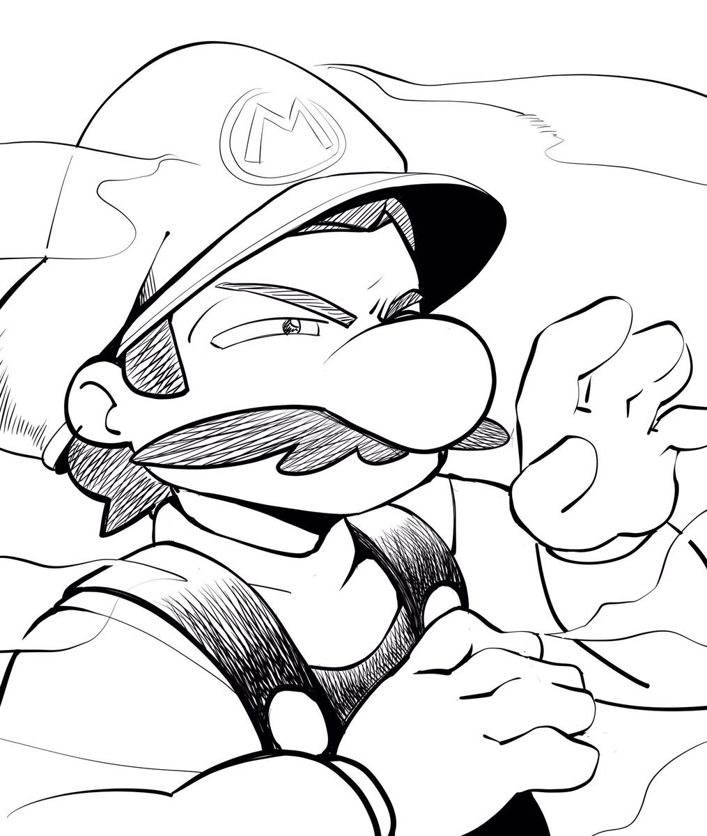 Super Mario Inktober (Mario Series) [Nisego] 1 . Super Mario Inktober - Chapter 1 (Mario Series) [Nisego] – page 63