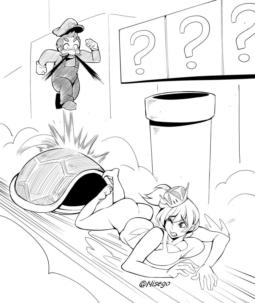 Super Mario Inktober (Mario Series) [Nisego] 1 . Super Mario Inktober - Chapter 1 (Mario Series) [Nisego] – page 7