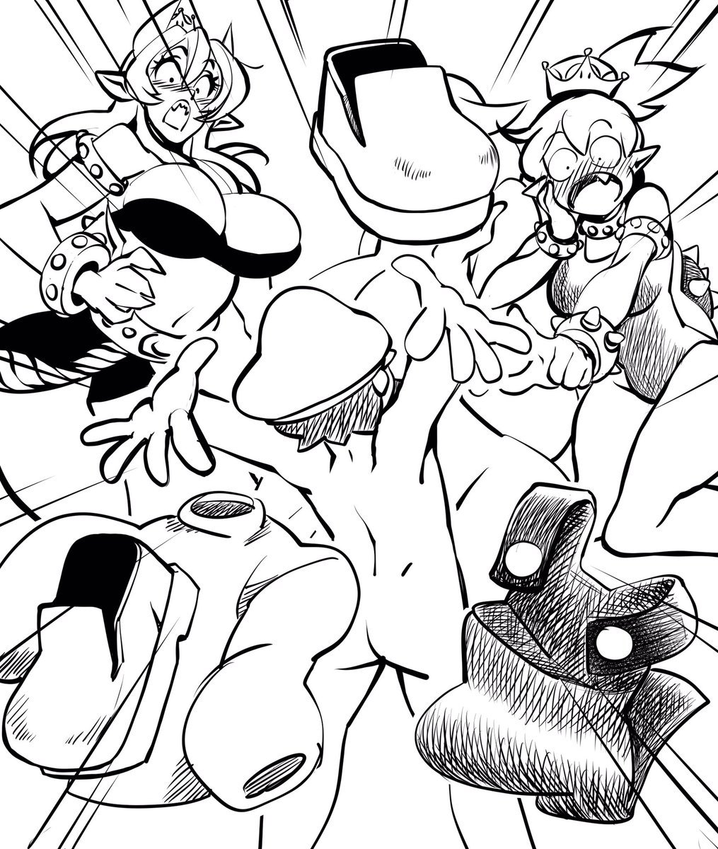 Super Mario Inktober (Mario Series) [Nisego] 1 . Super Mario Inktober - Chapter 1 (Mario Series) [Nisego] – page 70