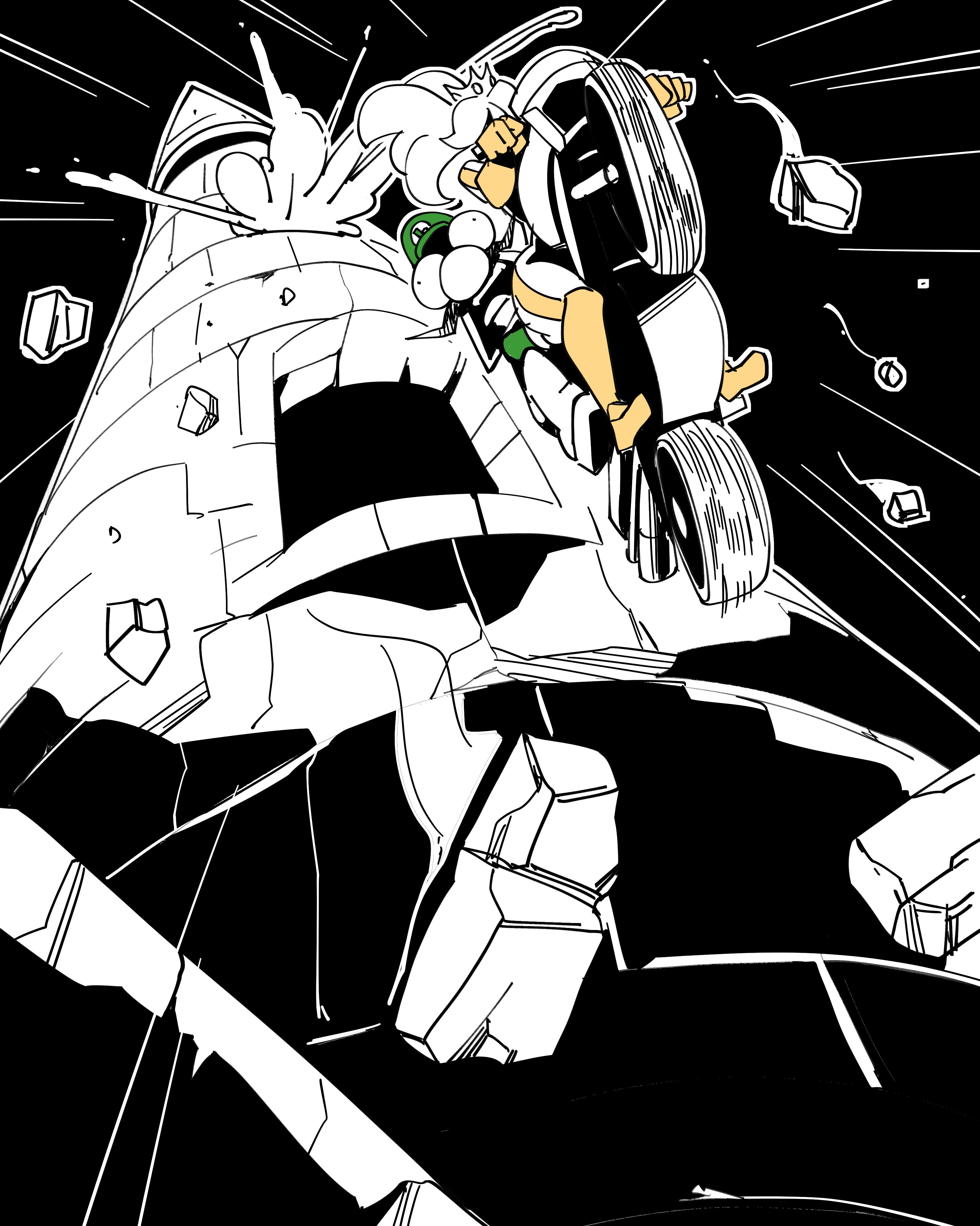 Super Mario Inktober (Mario Series) [Nisego] 2 . Super Mario Inktober - Chapter 2 (Mario Series) [Nisego] – page 108