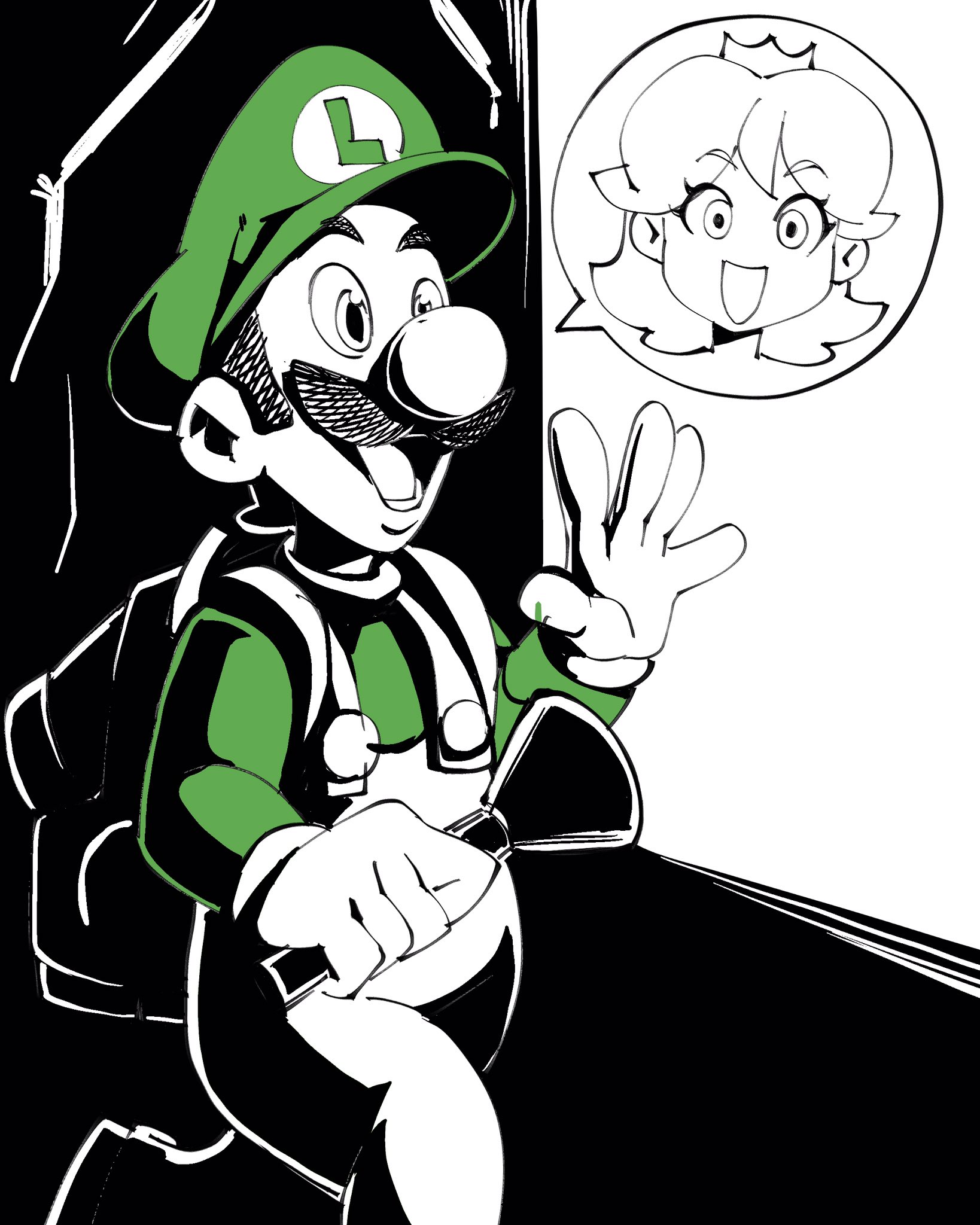 Super Mario Inktober (Mario Series) [Nisego] 2 . Super Mario Inktober - Chapter 2 (Mario Series) [Nisego] – page 12