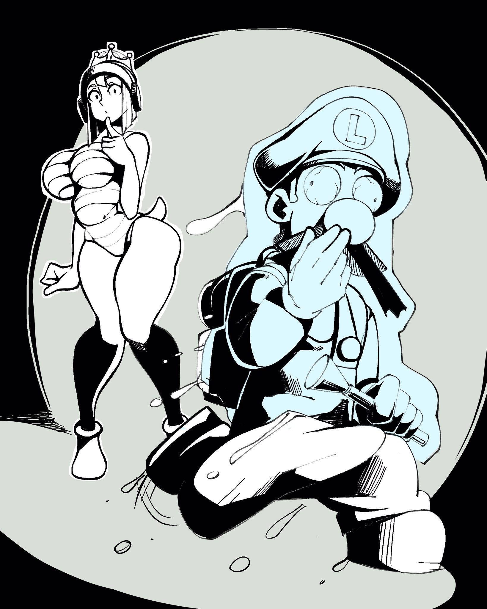Super Mario Inktober (Mario Series) [Nisego] 2 . Super Mario Inktober - Chapter 2 (Mario Series) [Nisego] – page 19