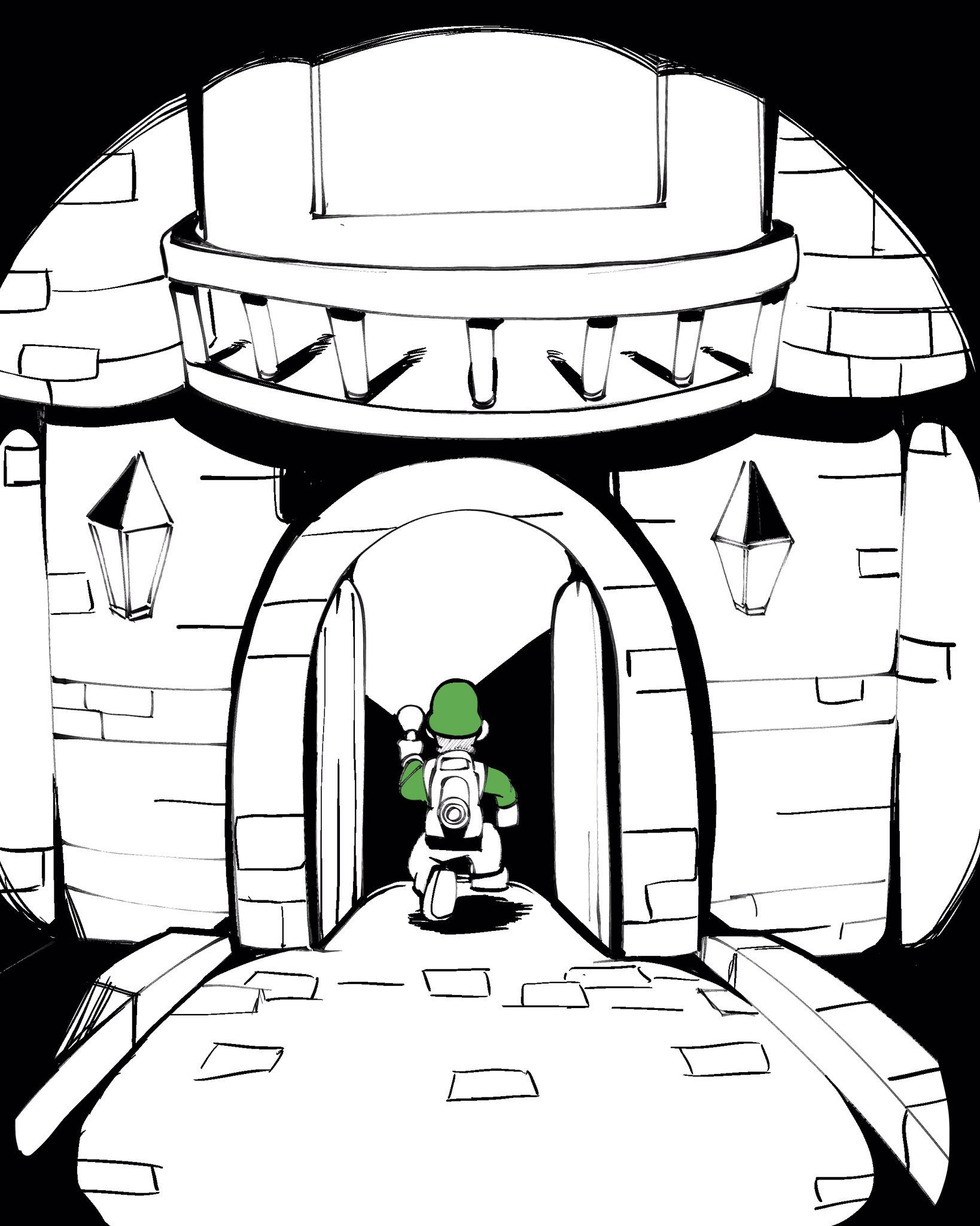 Super Mario Inktober (Mario Series) [Nisego] 2 . Super Mario Inktober - Chapter 2 (Mario Series) [Nisego] – page 23