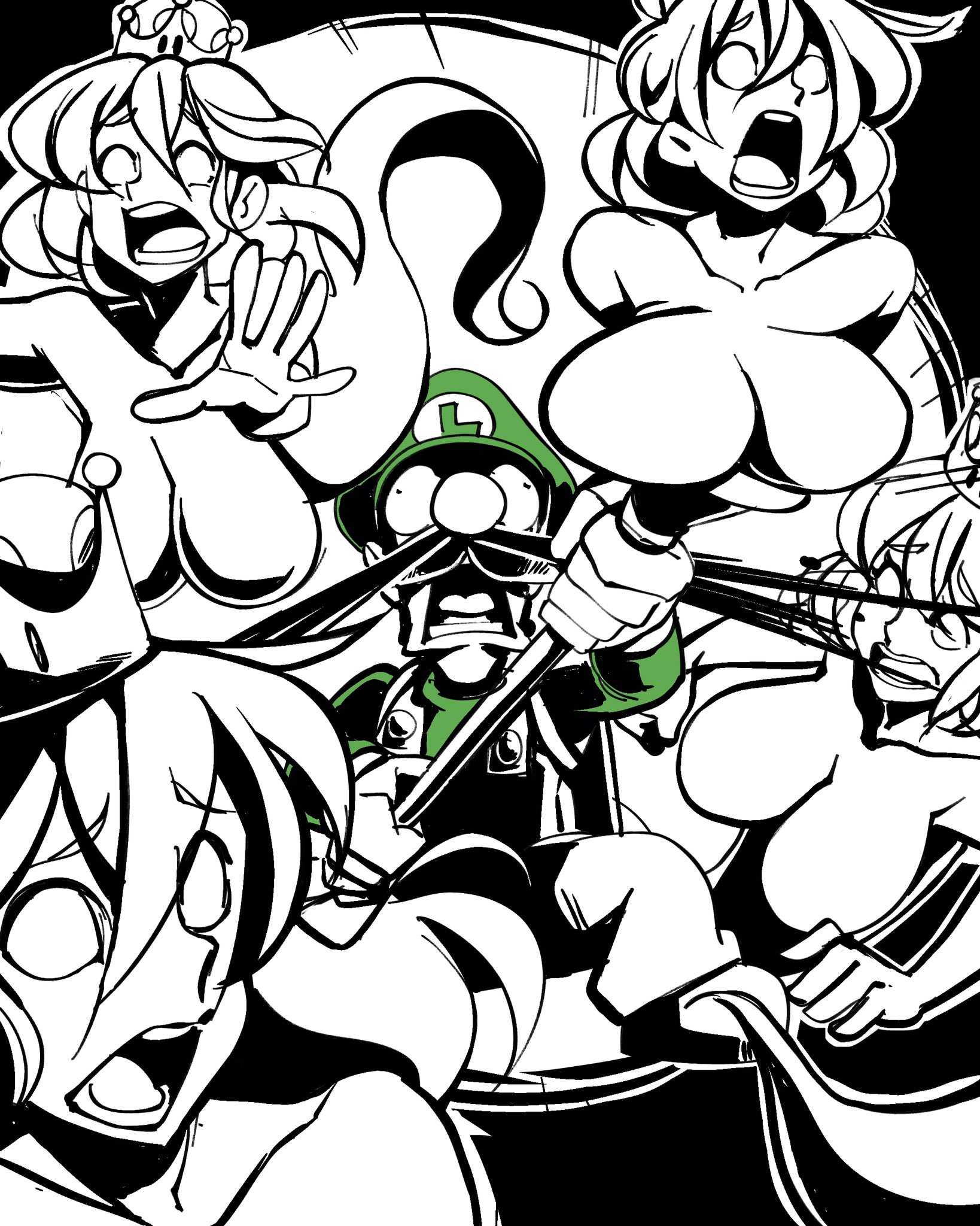 Super Mario Inktober (Mario Series) [Nisego] 2 . Super Mario Inktober - Chapter 2 (Mario Series) [Nisego] – page 30