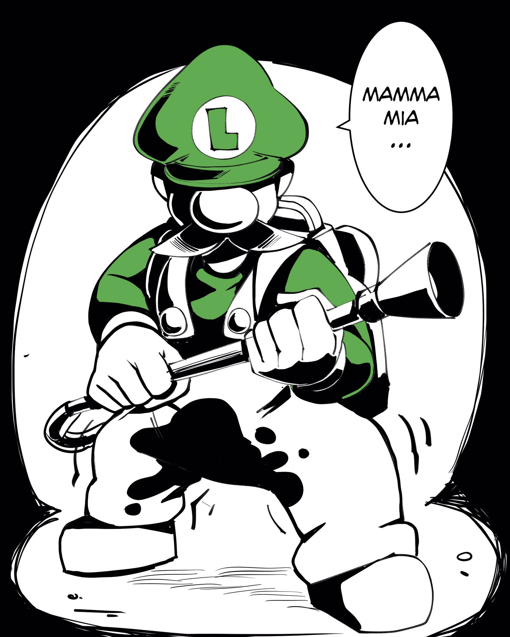 Super Mario Inktober (Mario Series) [Nisego] 2 . Super Mario Inktober - Chapter 2 (Mario Series) [Nisego] – page 33