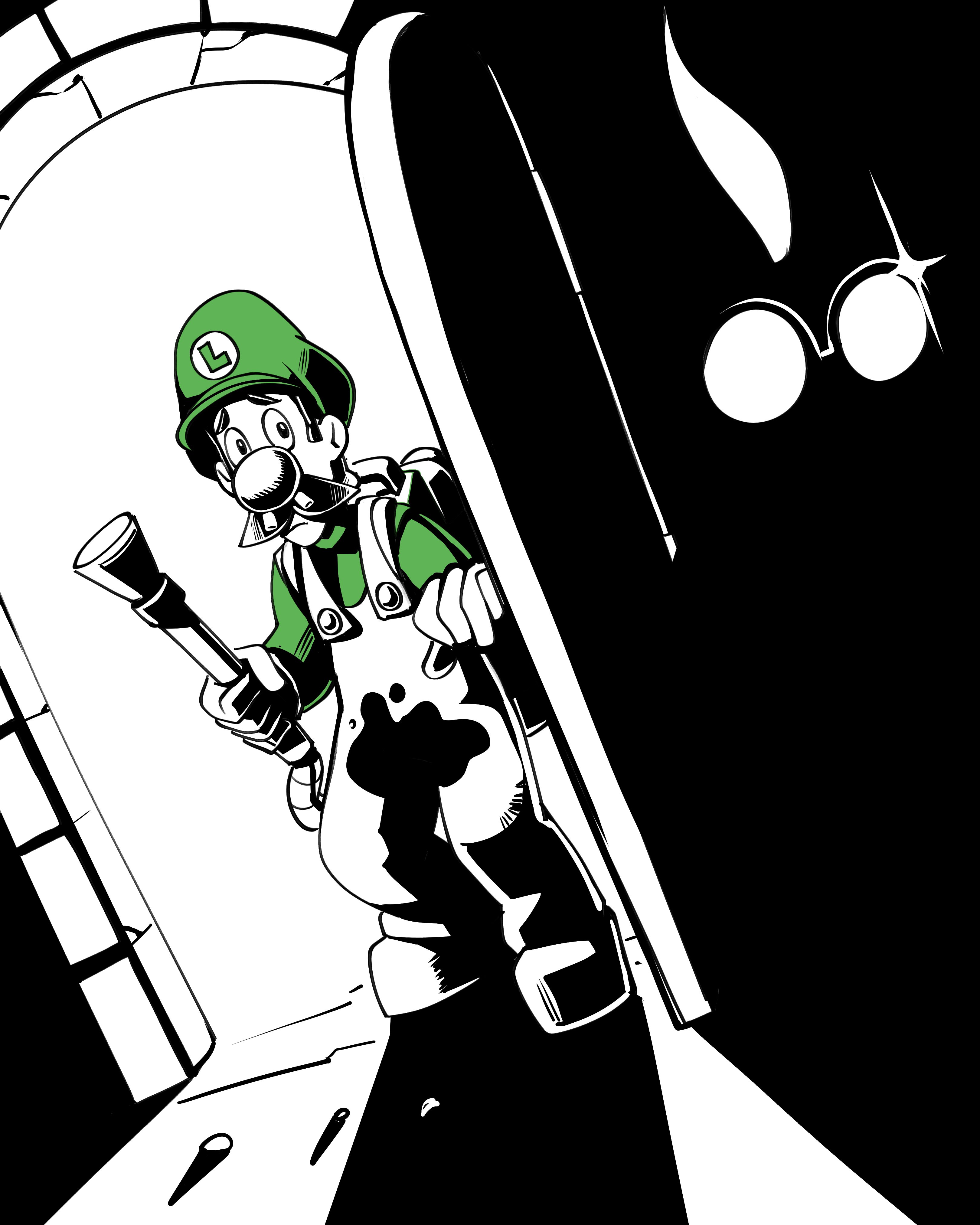 Super Mario Inktober (Mario Series) [Nisego] 2 . Super Mario Inktober - Chapter 2 (Mario Series) [Nisego] – page 34