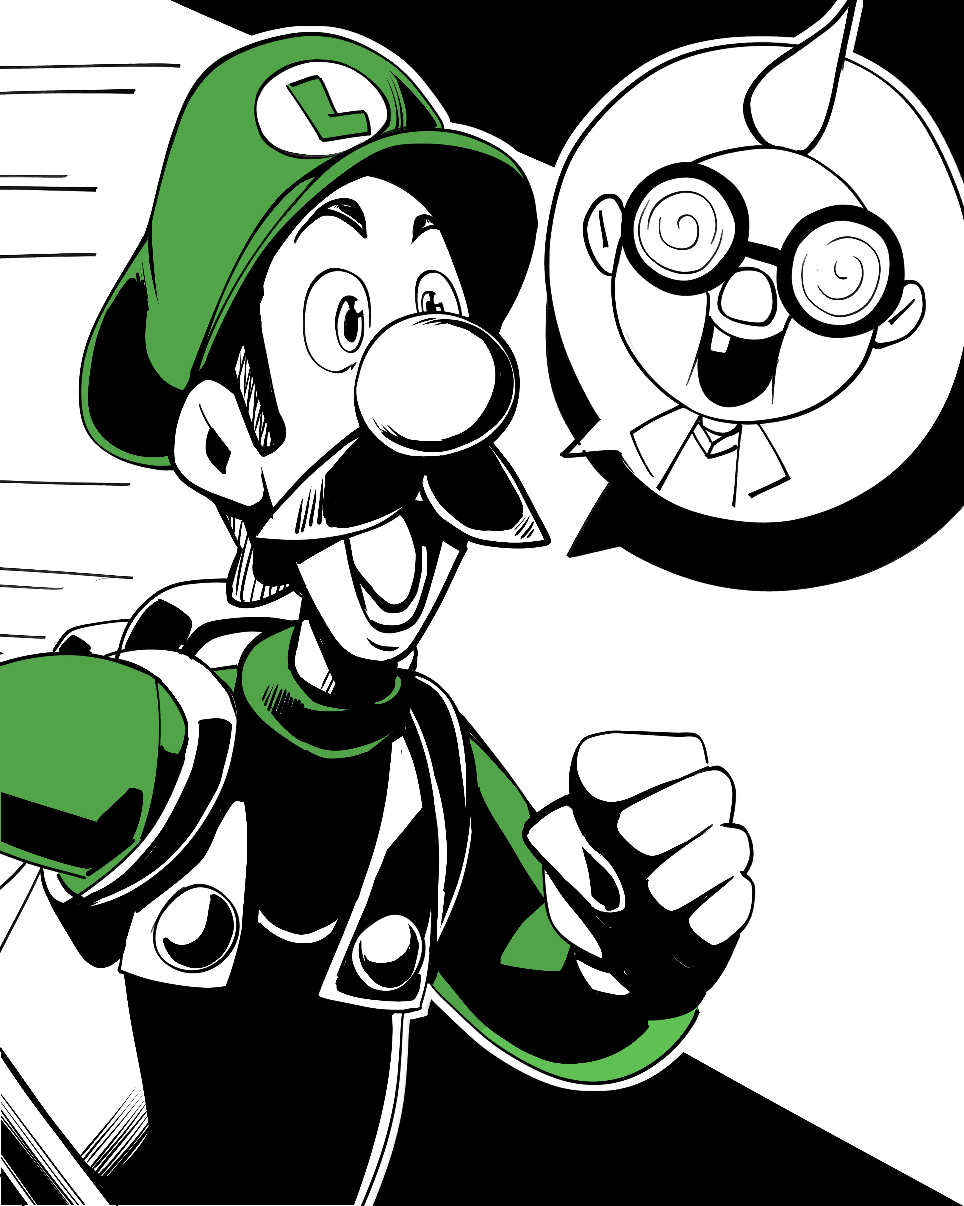 Super Mario Inktober (Mario Series) [Nisego] 2 . Super Mario Inktober - Chapter 2 (Mario Series) [Nisego] – page 36