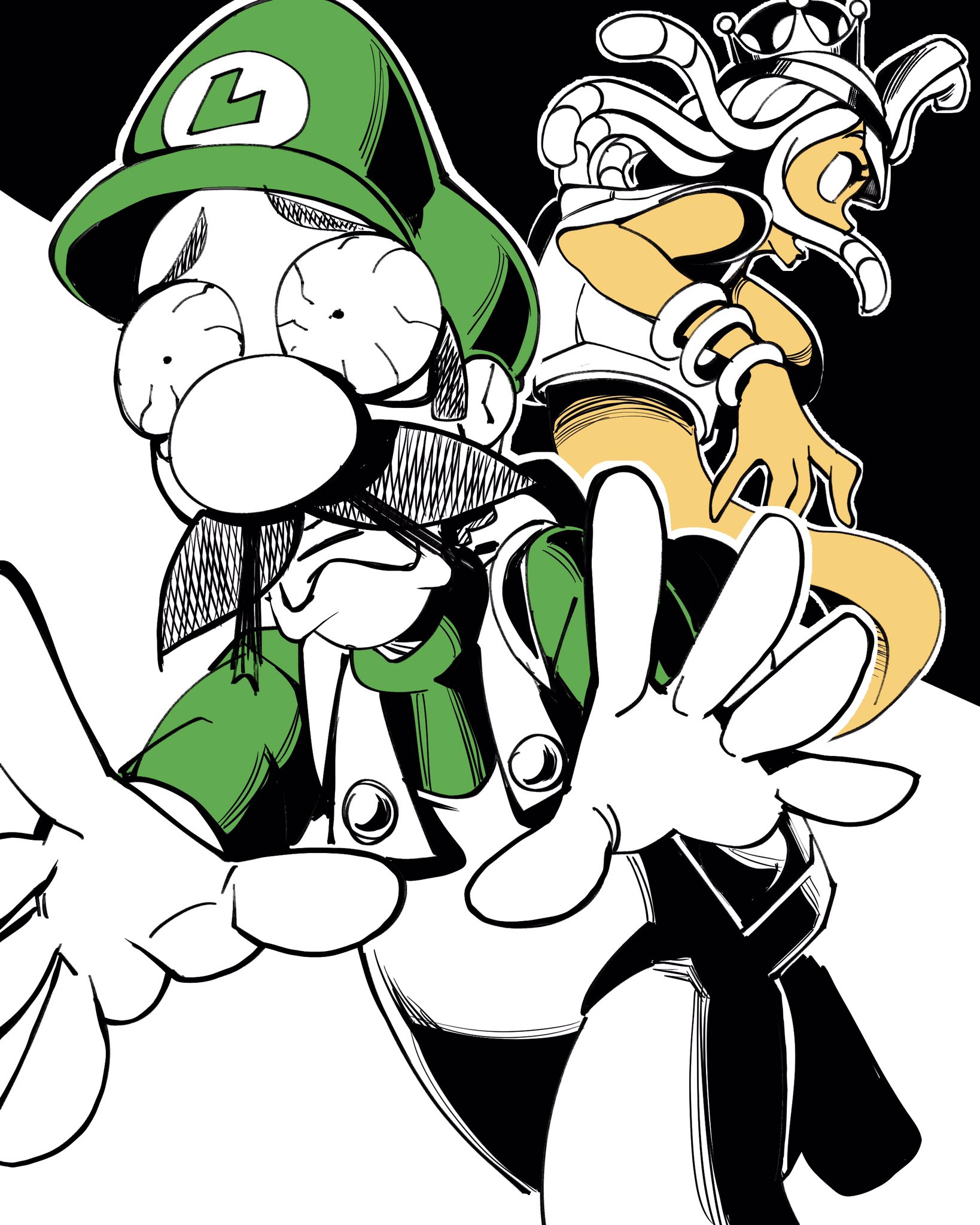 Super Mario Inktober (Mario Series) [Nisego] 2 . Super Mario Inktober - Chapter 2 (Mario Series) [Nisego] – page 60