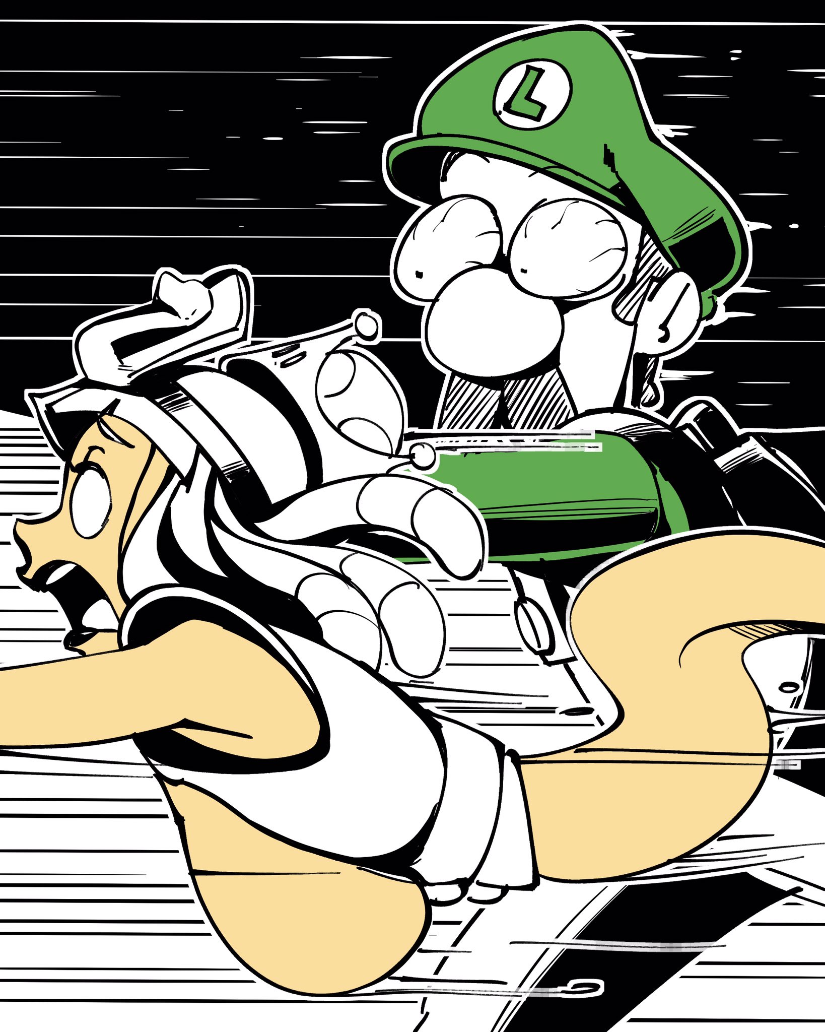 Super Mario Inktober (Mario Series) [Nisego] 2 . Super Mario Inktober - Chapter 2 (Mario Series) [Nisego] – page 61