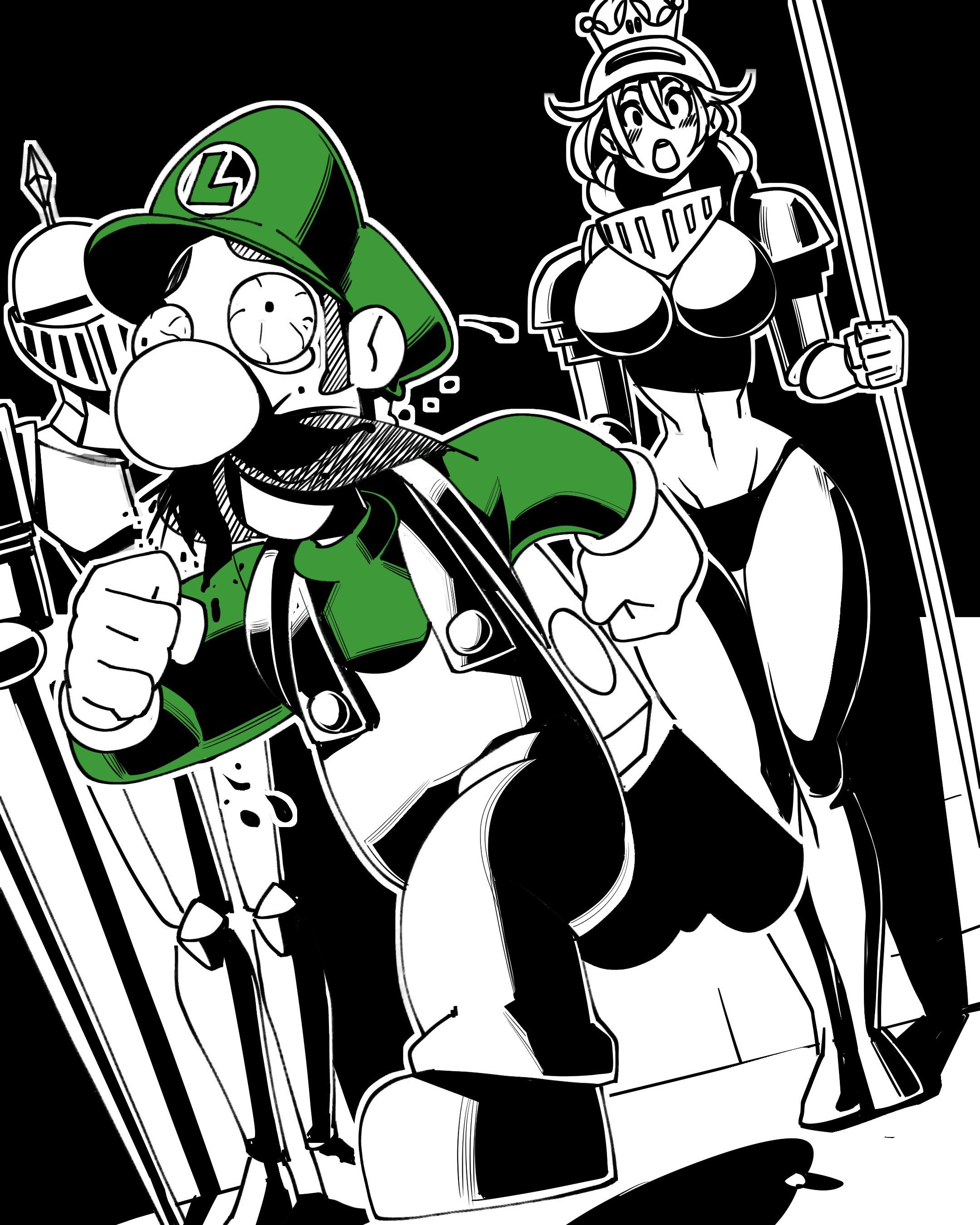 Super Mario Inktober (Mario Series) [Nisego] 2 . Super Mario Inktober - Chapter 2 (Mario Series) [Nisego] – page 67