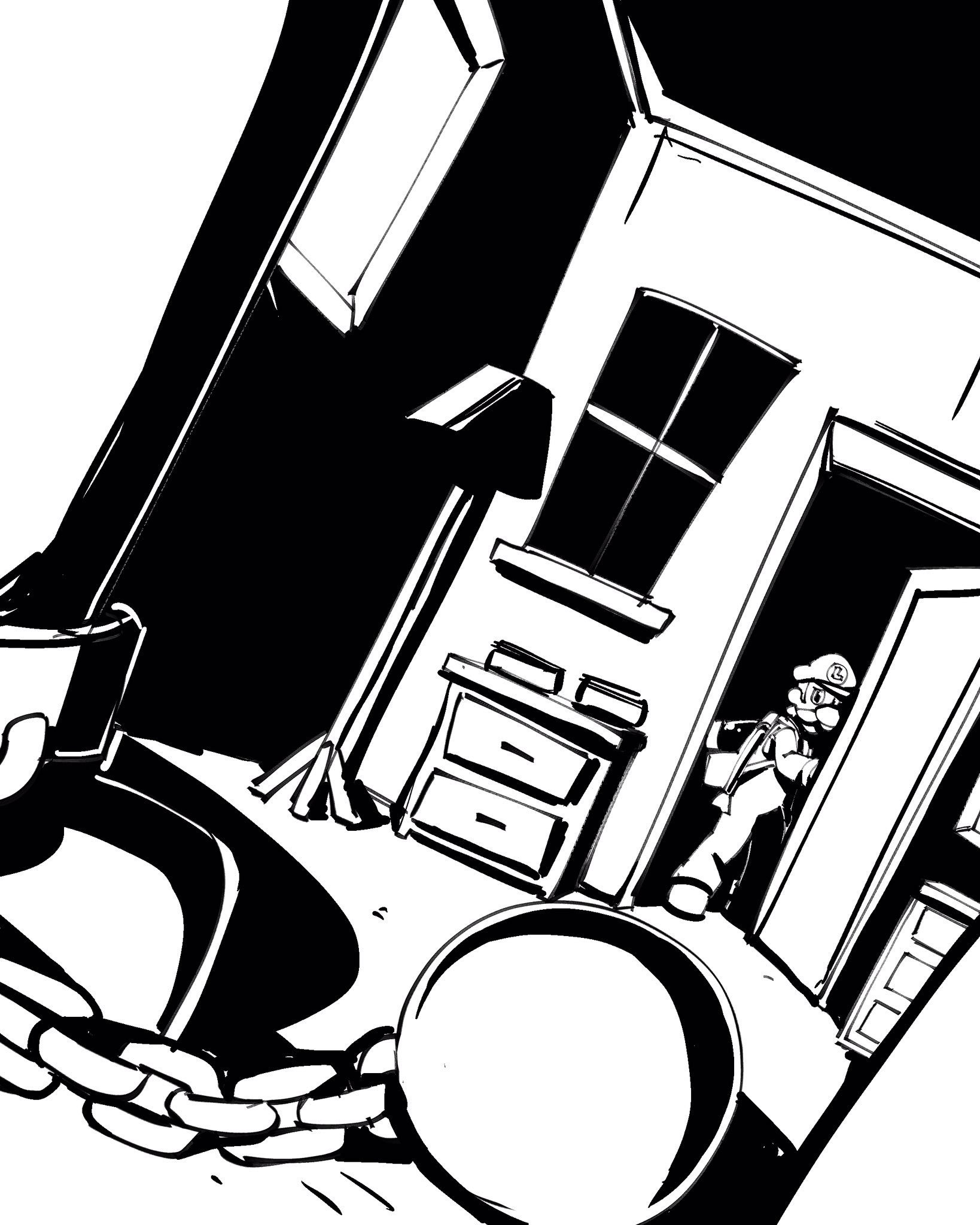 Super Mario Inktober (Mario Series) [Nisego] 2 . Super Mario Inktober - Chapter 2 (Mario Series) [Nisego] – page 7