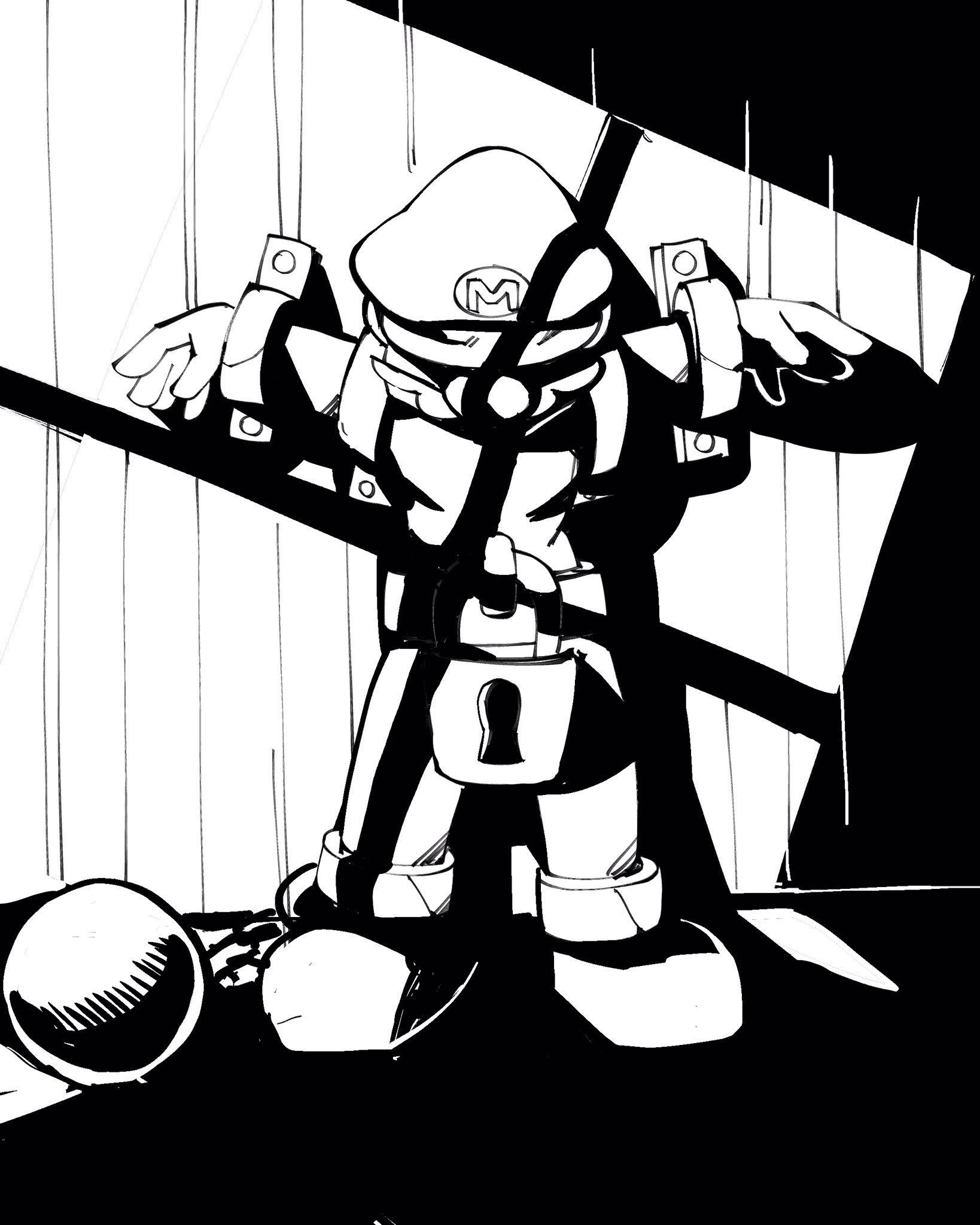 Super Mario Inktober (Mario Series) [Nisego] 2 . Super Mario Inktober - Chapter 2 (Mario Series) [Nisego] – page 8