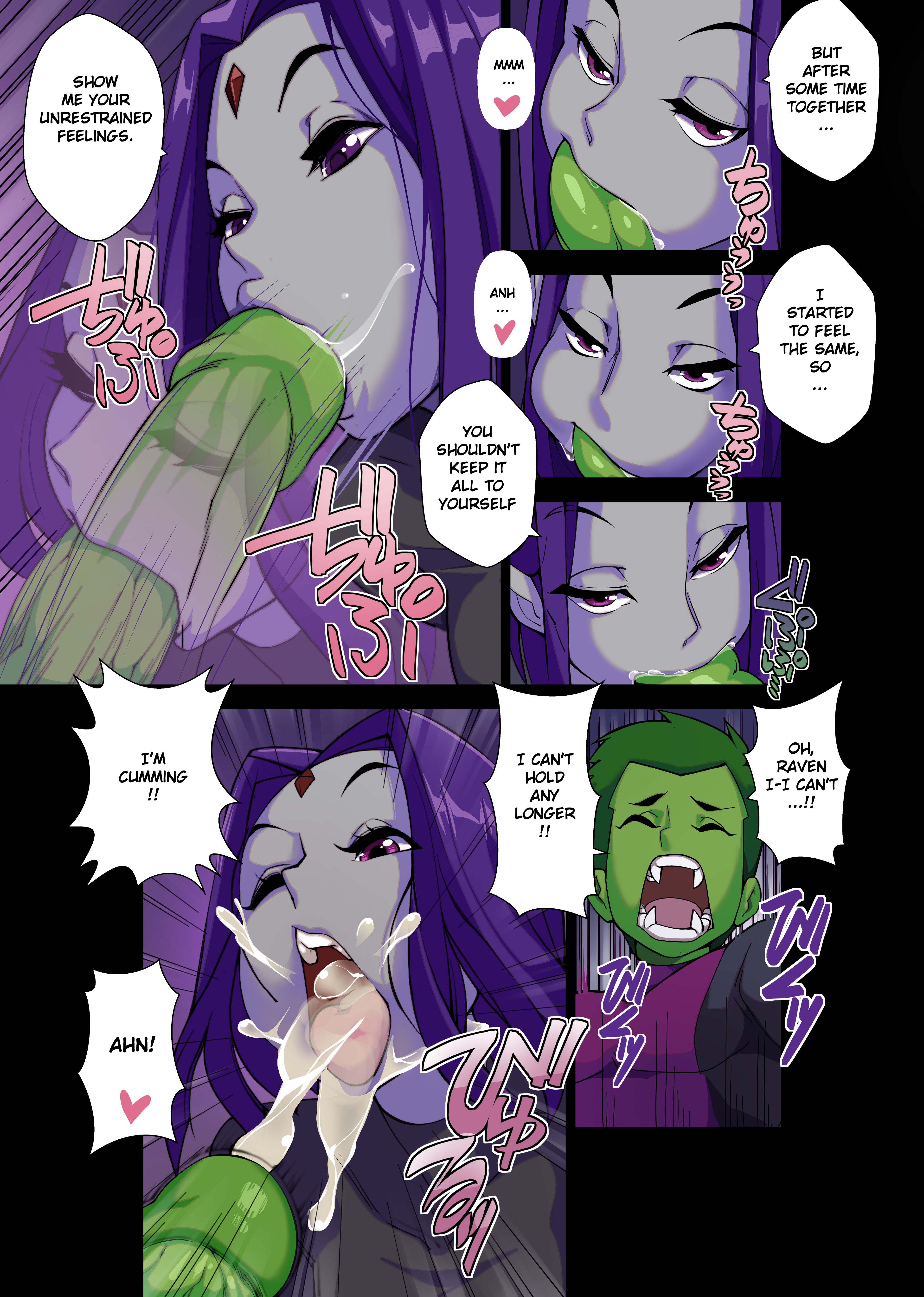 The Beast Within Me (Teen Titans) [Nisego] 1 . The Beast Within Me - Chapter 1 (Teen Titans) [Nisego] – page 12
