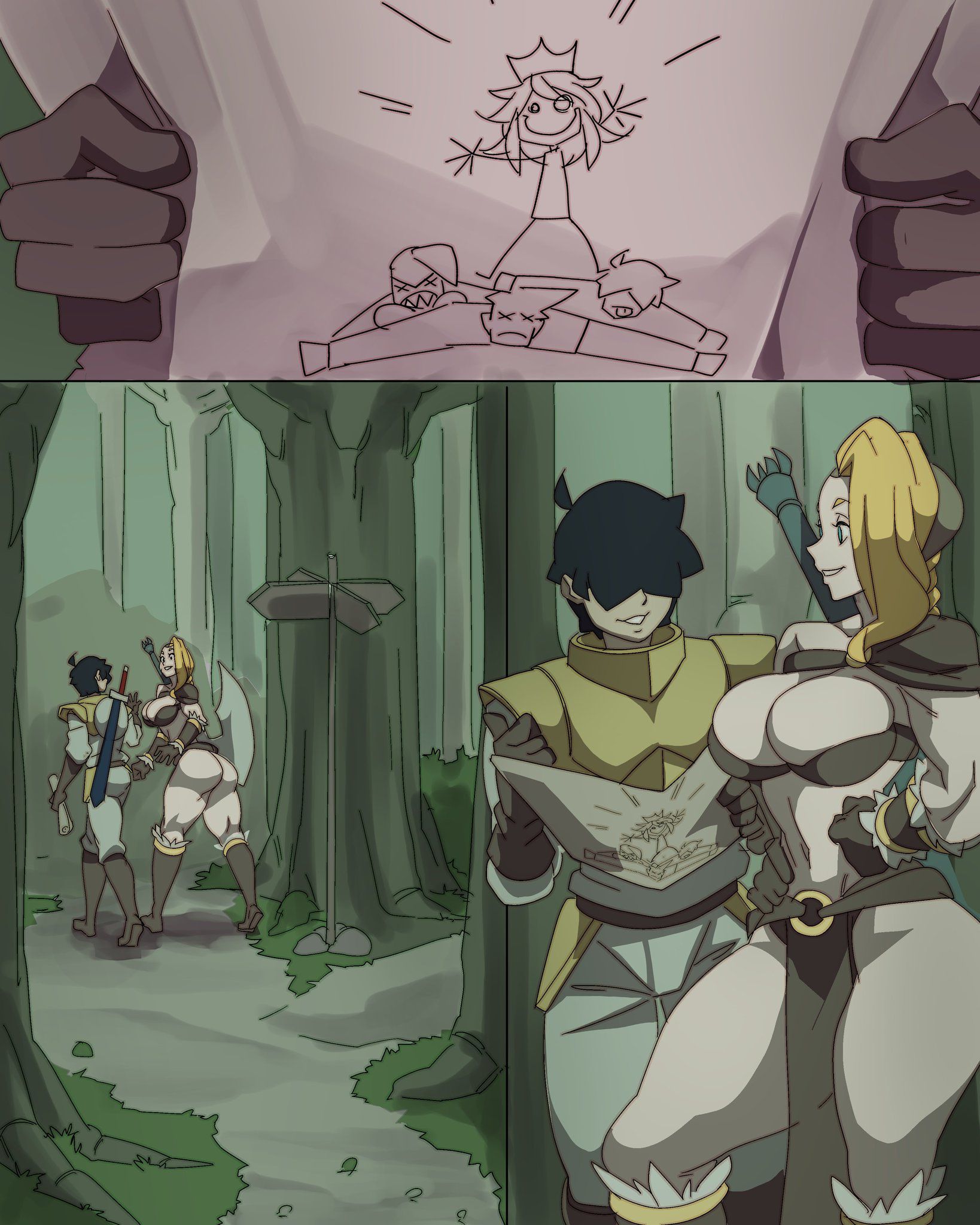 Hunting With Hilde [Nisego] 1 . Hunting With Hilde - Chapter 1 [Nisego] – page 11