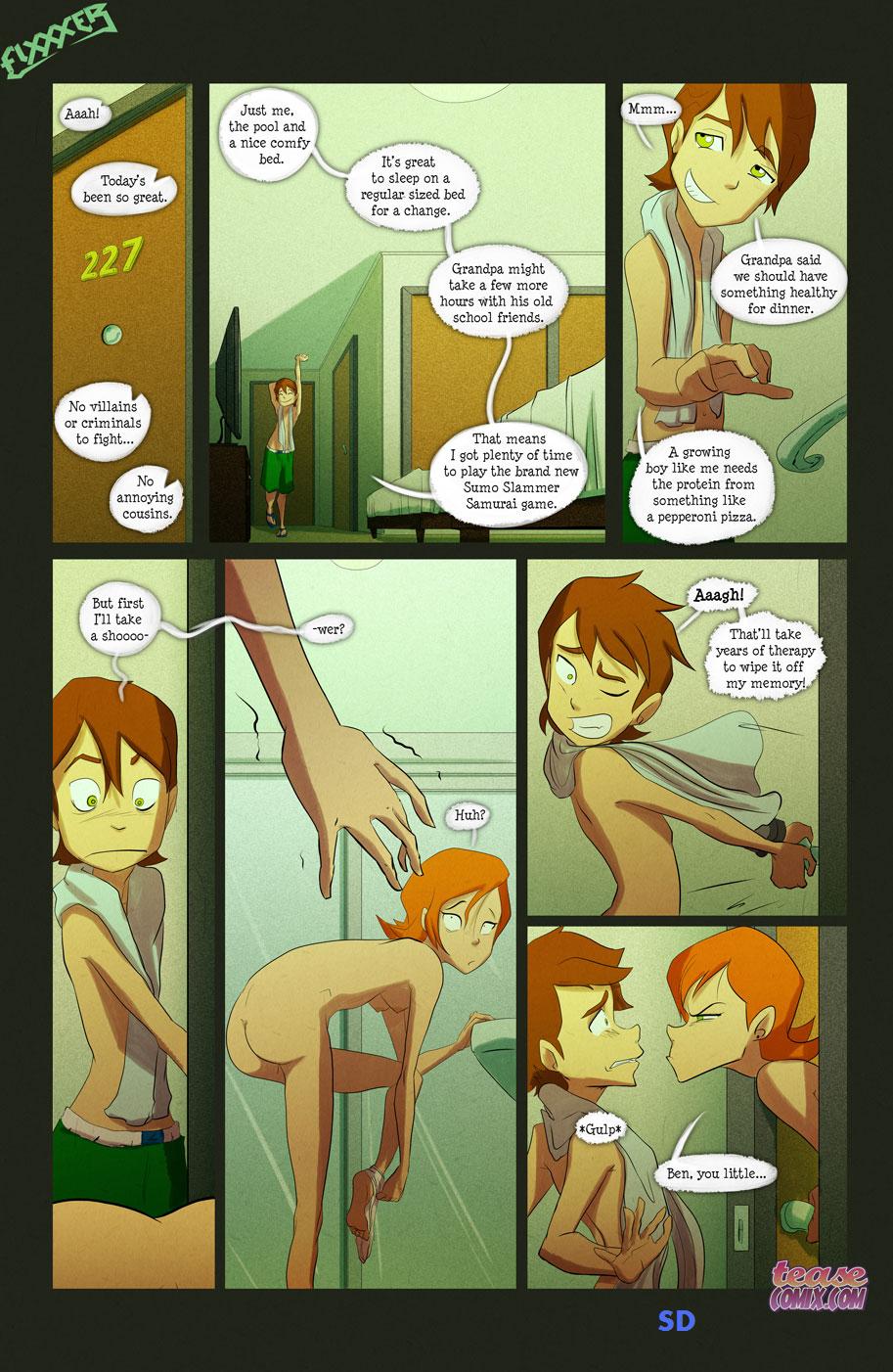 The Witch With No Name (Ben 10) [Tease Comix] 1 . The Witch With No Name - Chapter 1 (Ben 10) [Tease Comix] – page 22