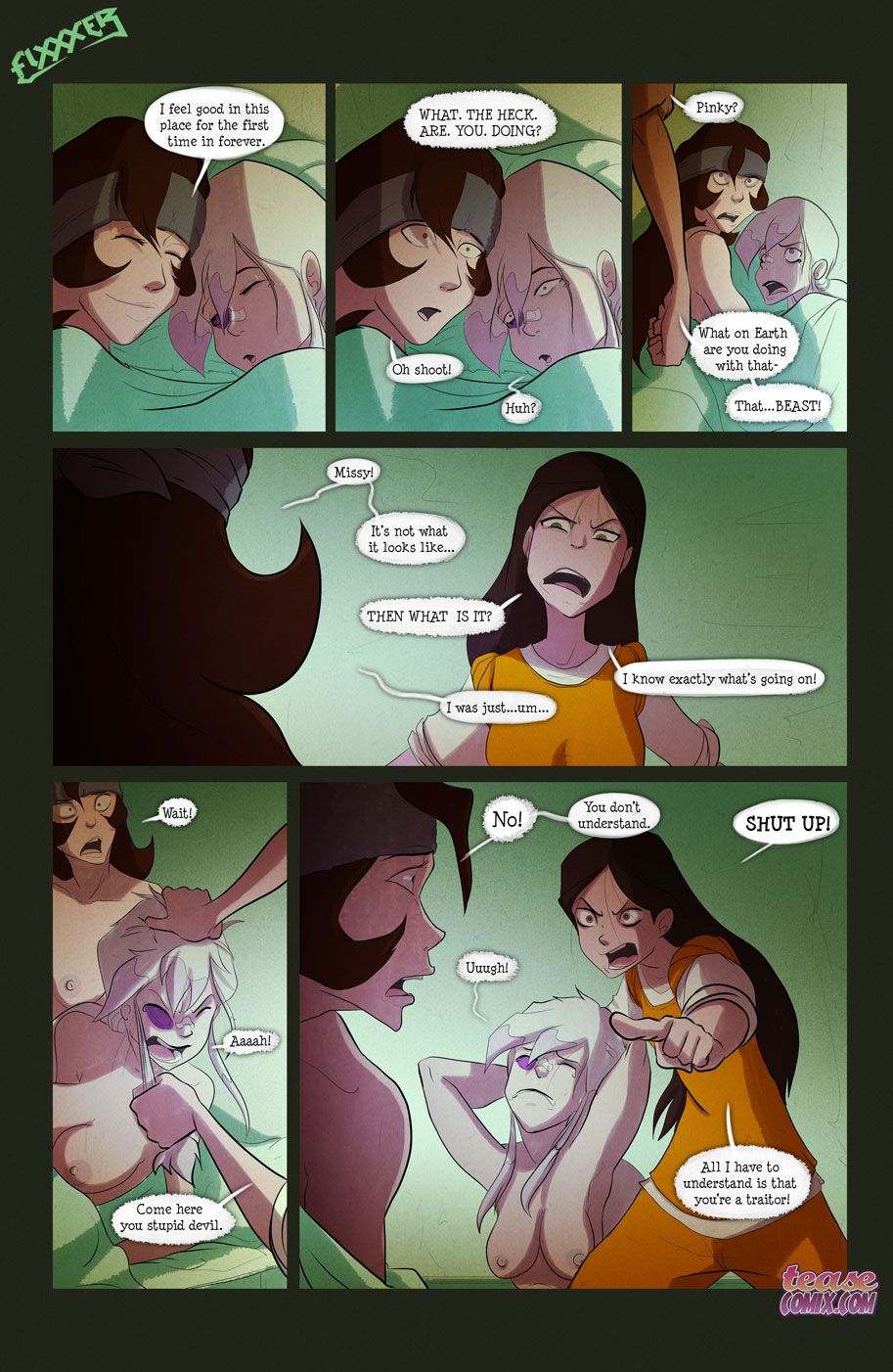 The Witch With No Name (Ben 10) [Tease Comix] 1 . The Witch With No Name - Chapter 1 (Ben 10) [Tease Comix] – page 32