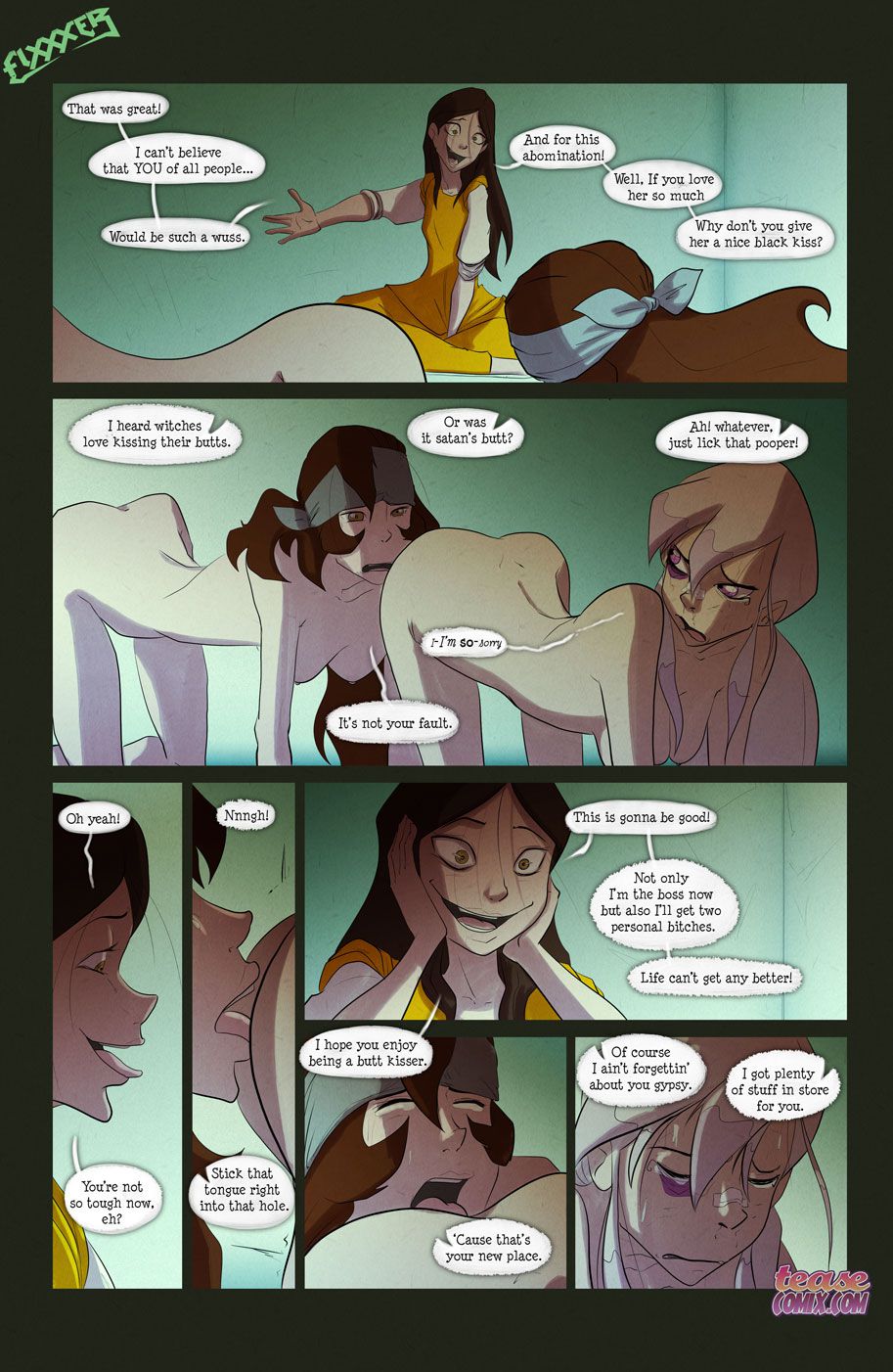 The Witch With No Name (Ben 10) [Tease Comix] 1 . The Witch With No Name - Chapter 1 (Ben 10) [Tease Comix] – page 35