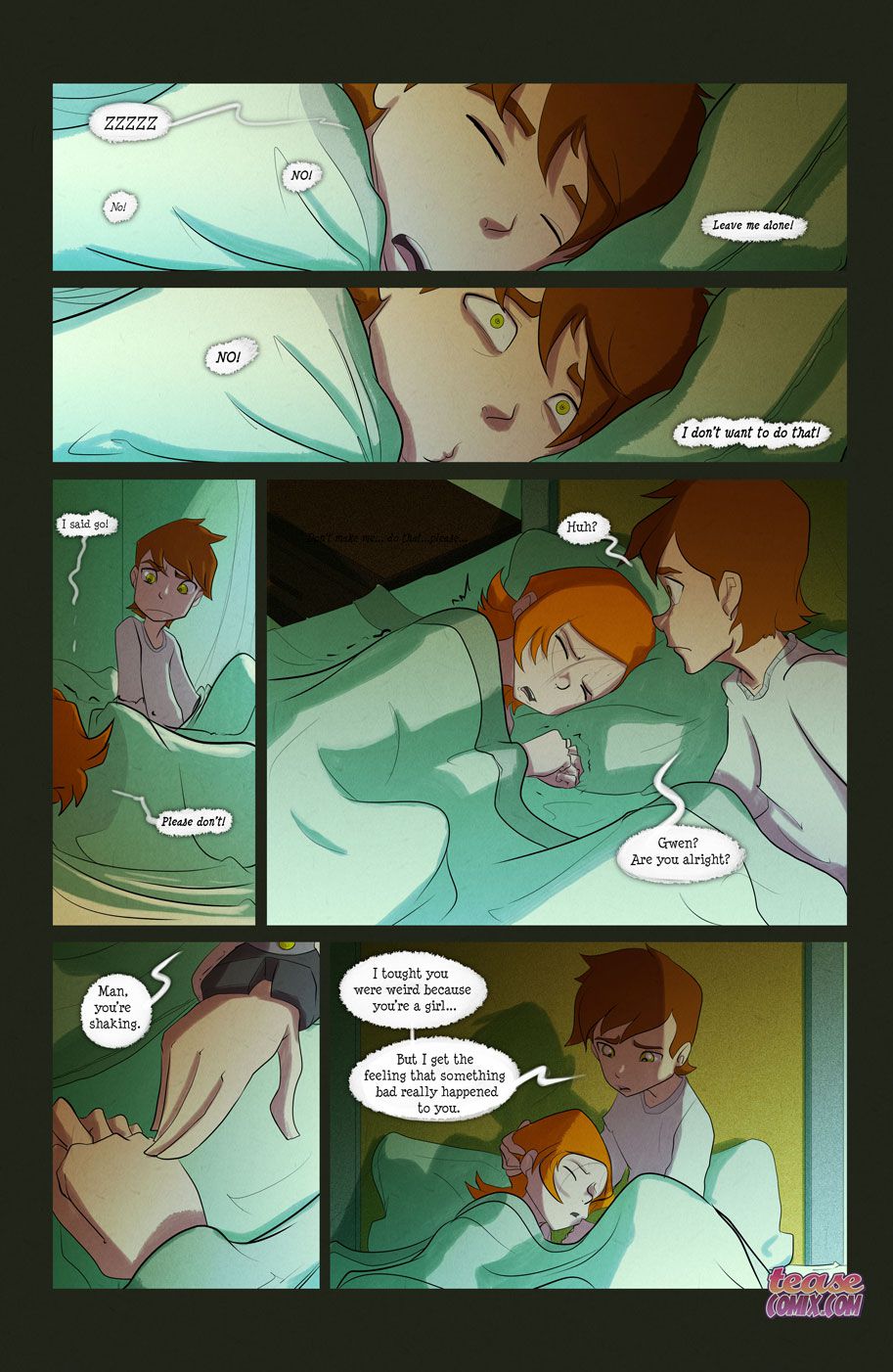 The Witch With No Name (Ben 10) [Tease Comix] 1 . The Witch With No Name - Chapter 1 (Ben 10) [Tease Comix] – page 40