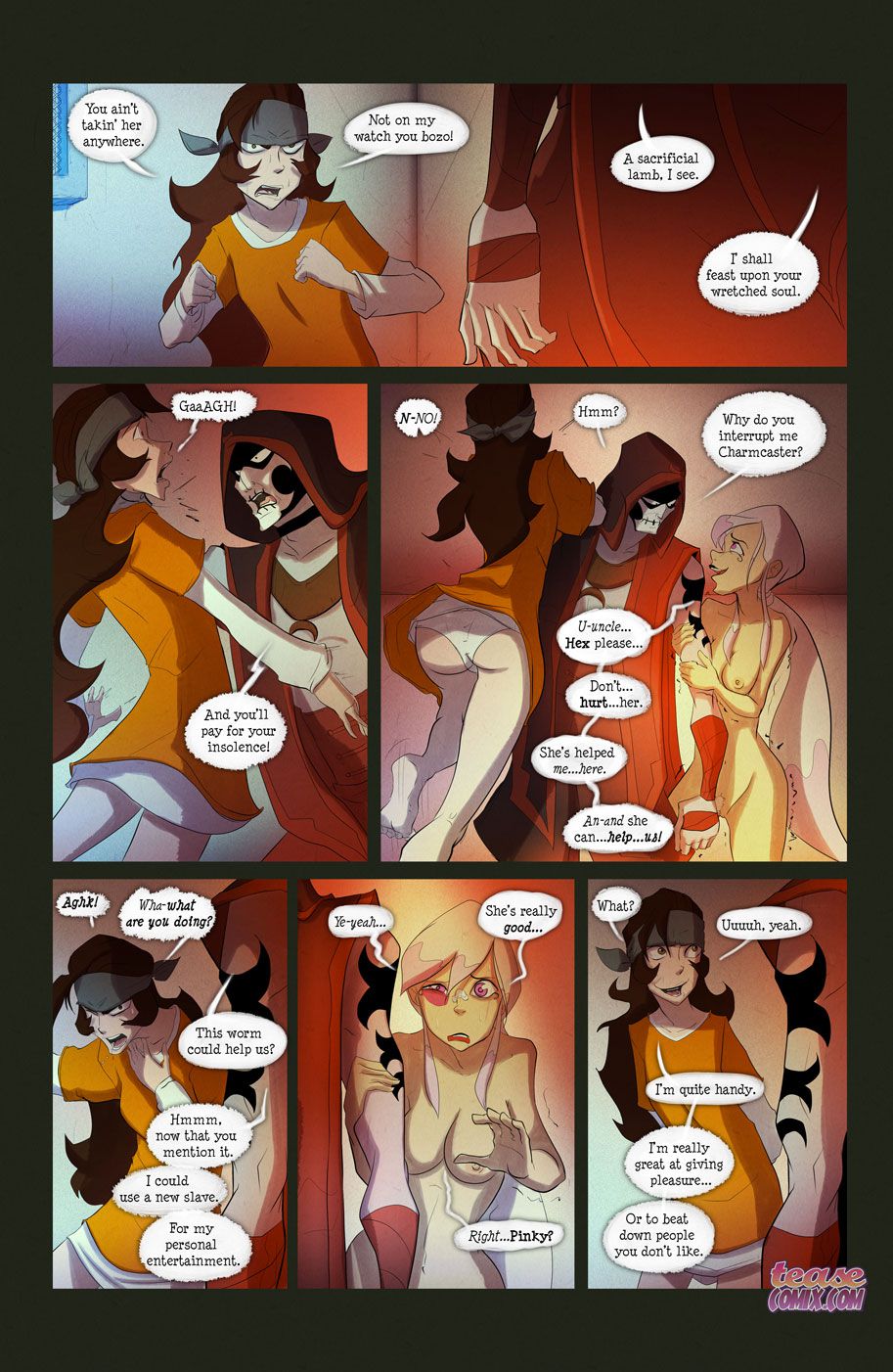 The Witch With No Name (Ben 10) [Tease Comix] 1 . The Witch With No Name - Chapter 1 (Ben 10) [Tease Comix] – page 42