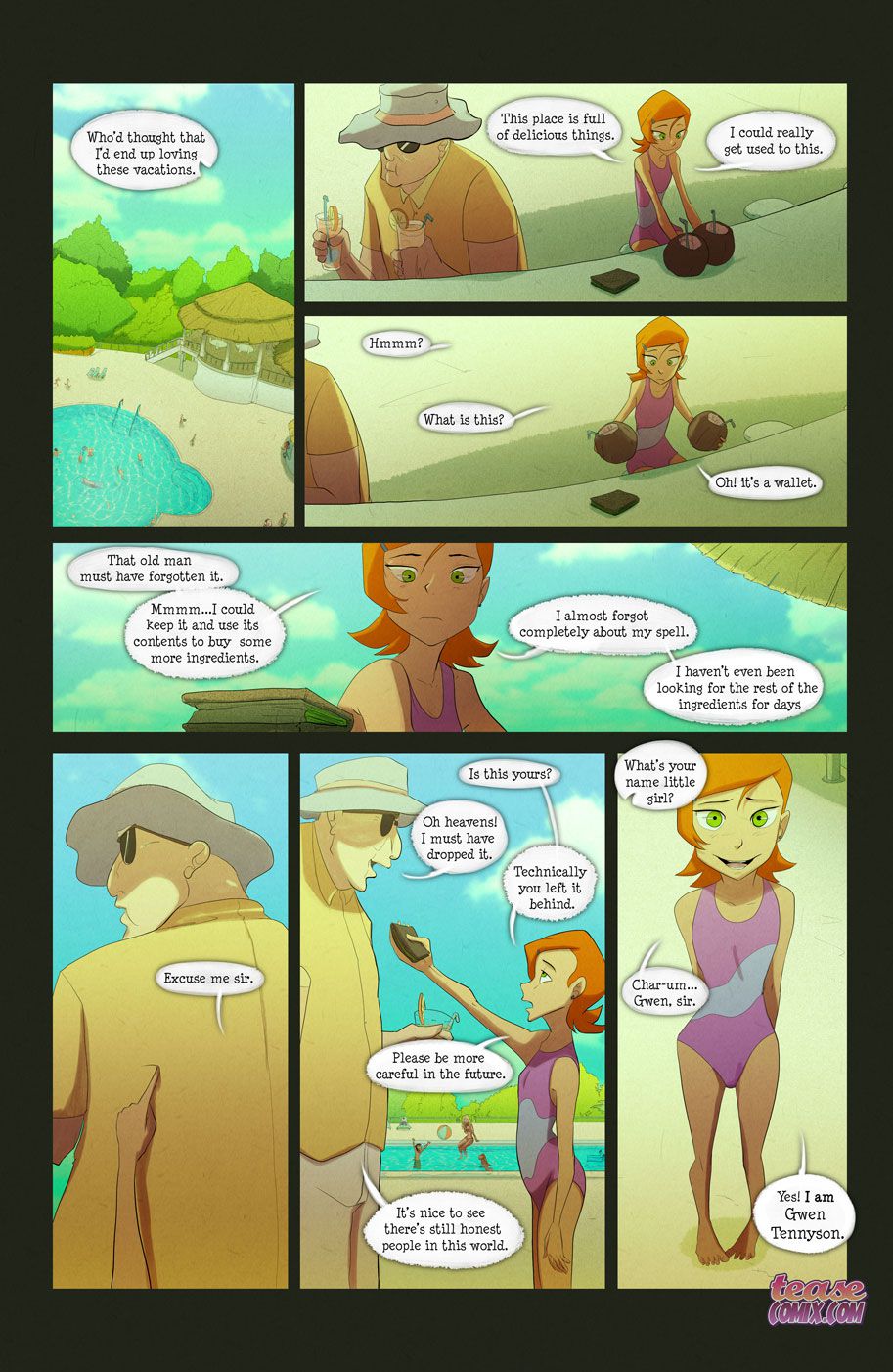 The Witch With No Name (Ben 10) [Tease Comix] 1 . The Witch With No Name - Chapter 1 (Ben 10) [Tease Comix] – page 46