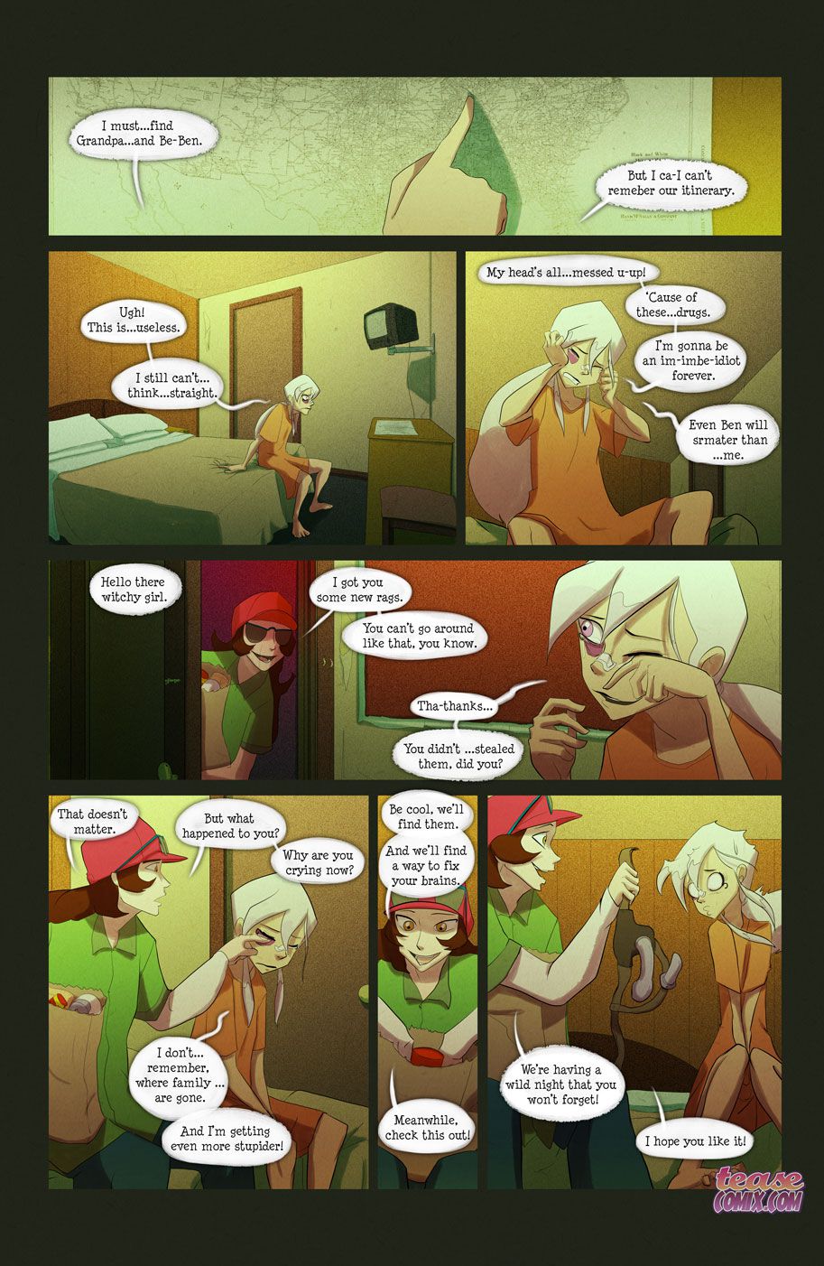 The Witch With No Name (Ben 10) [Tease Comix] 1 . The Witch With No Name - Chapter 1 (Ben 10) [Tease Comix] – page 47