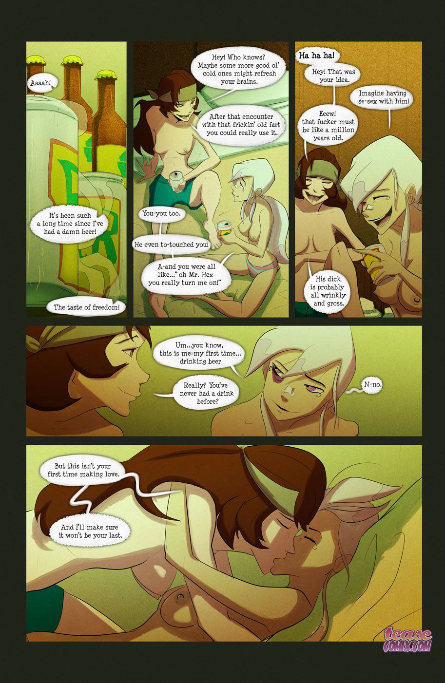 The Witch With No Name (Ben 10) [Tease Comix] 1 . The Witch With No Name - Chapter 1 (Ben 10) [Tease Comix] – page 48