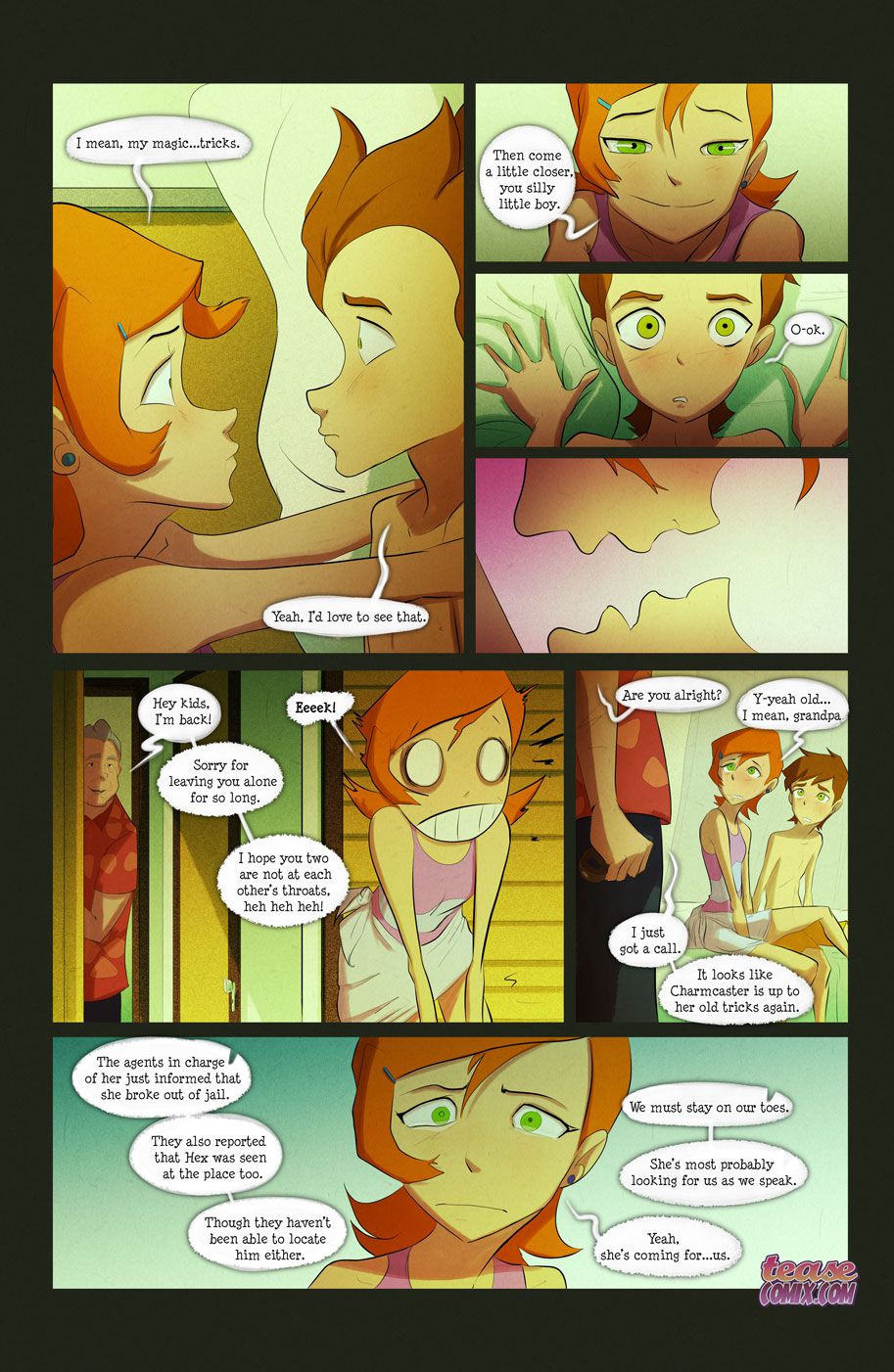 The Witch With No Name (Ben 10) [Tease Comix] 1 . The Witch With No Name - Chapter 1 (Ben 10) [Tease Comix] – page 55