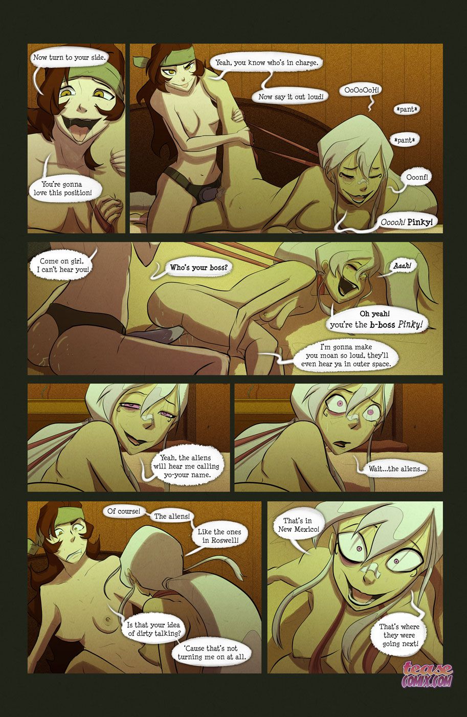 The Witch With No Name (Ben 10) [Tease Comix] 1 . The Witch With No Name - Chapter 1 (Ben 10) [Tease Comix] – page 57