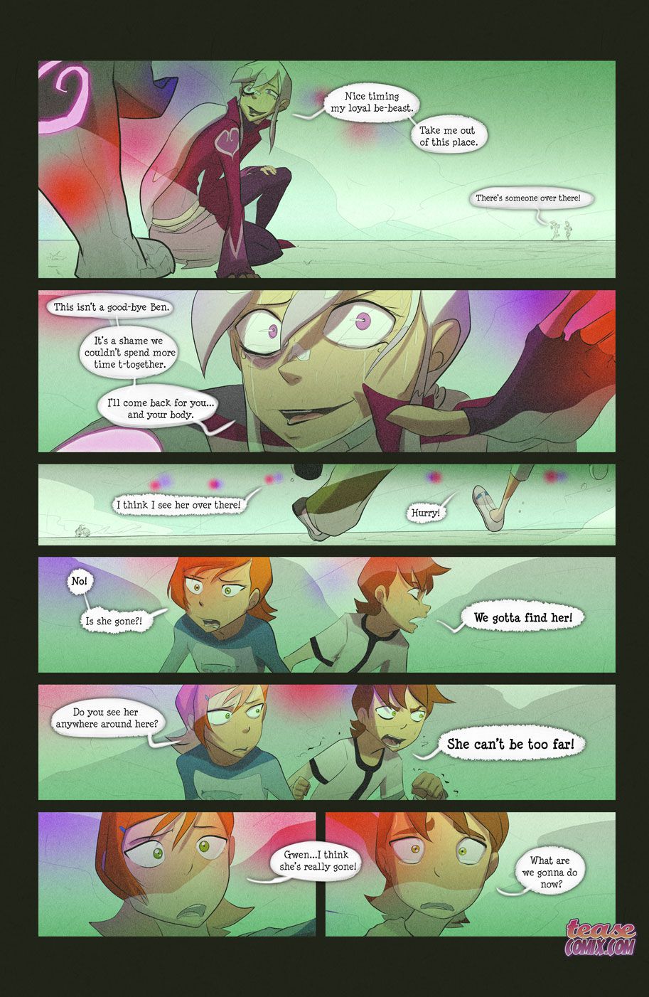 The Witch With No Name (Ben 10) [Tease Comix] 1 . The Witch With No Name - Chapter 1 (Ben 10) [Tease Comix] – page 65