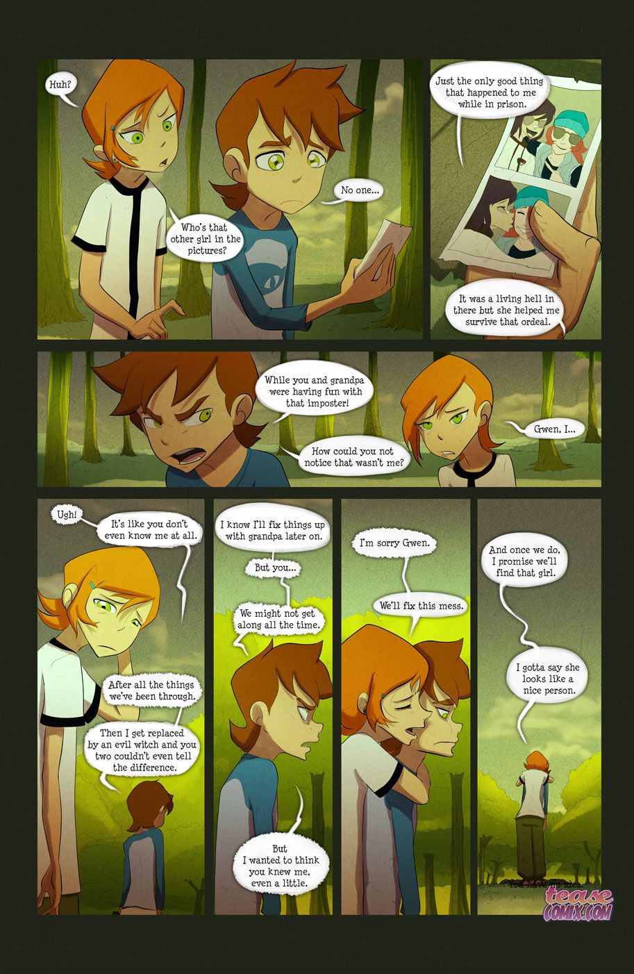 The Witch With No Name (Ben 10) [Tease Comix] 1 . The Witch With No Name - Chapter 1 (Ben 10) [Tease Comix] – page 69