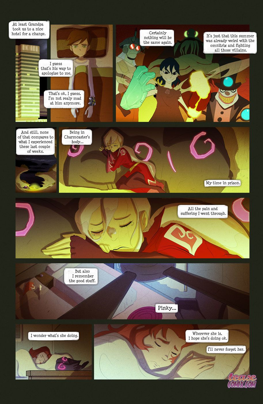 The Witch With No Name (Ben 10) [Tease Comix] 1 . The Witch With No Name - Chapter 1 (Ben 10) [Tease Comix] – page 70