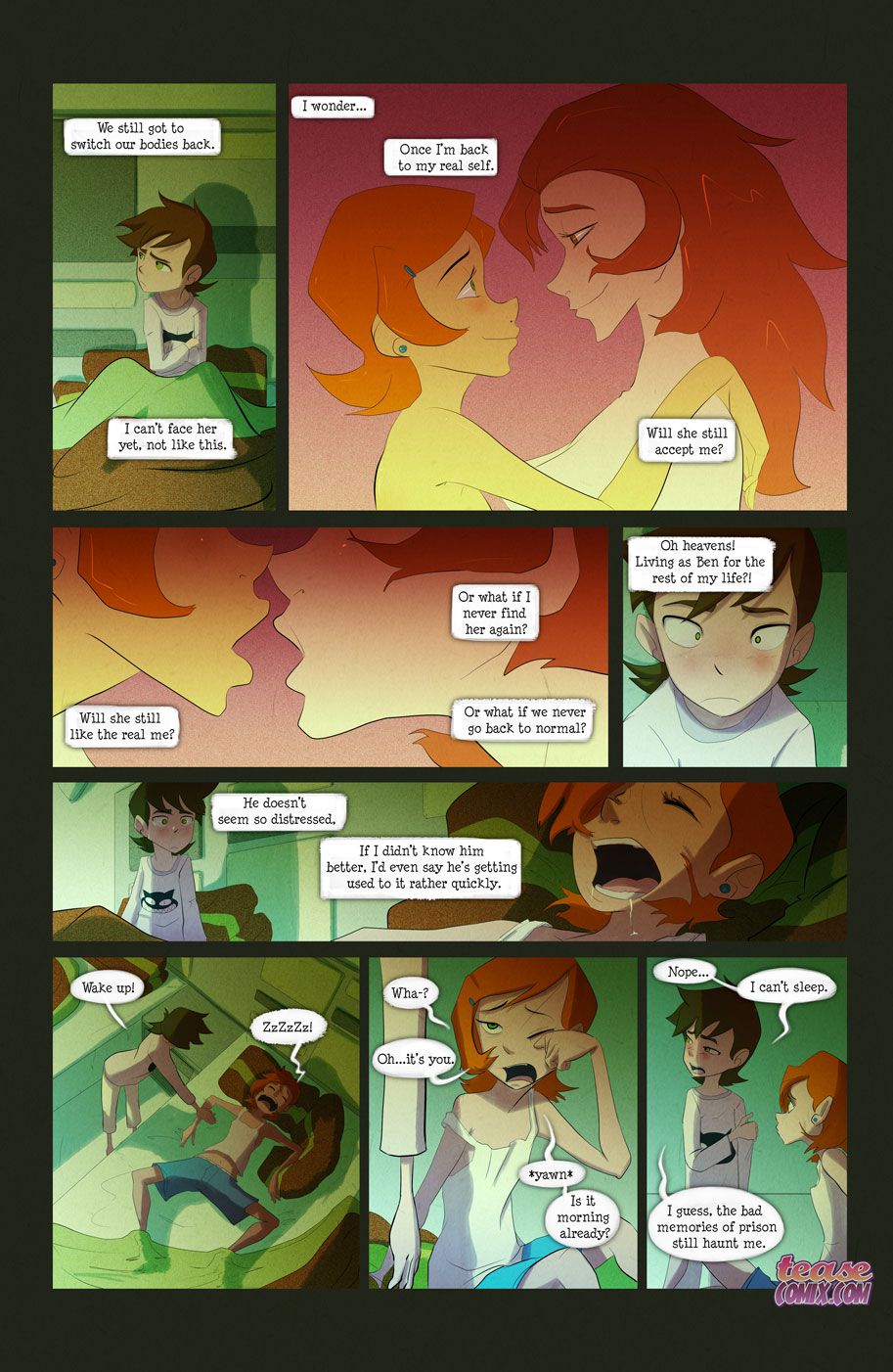The Witch With No Name (Ben 10) [Tease Comix] 1 . The Witch With No Name - Chapter 1 (Ben 10) [Tease Comix] – page 71