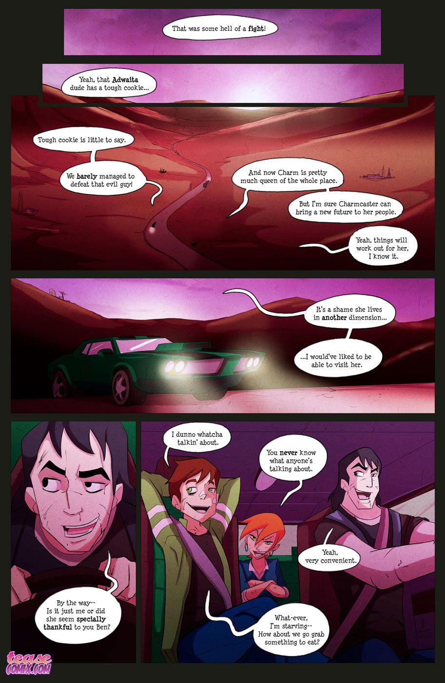 The Witch With No Name (Ben 10) [Tease Comix] 2 . The Witch With No Name - Turn Into - Chapter 2 (Ben 10) [Tease Comix] – page 101