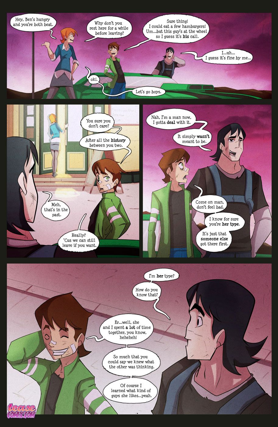 The Witch With No Name (Ben 10) [Tease Comix] 2 . The Witch With No Name - Turn Into - Chapter 2 (Ben 10) [Tease Comix] – page 103