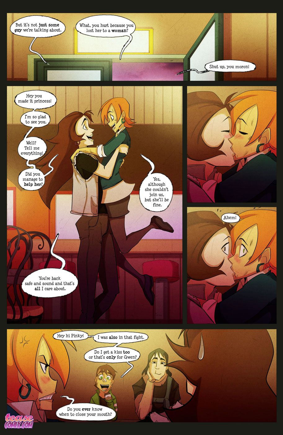 The Witch With No Name (Ben 10) [Tease Comix] 2 . The Witch With No Name - Turn Into - Chapter 2 (Ben 10) [Tease Comix] – page 104