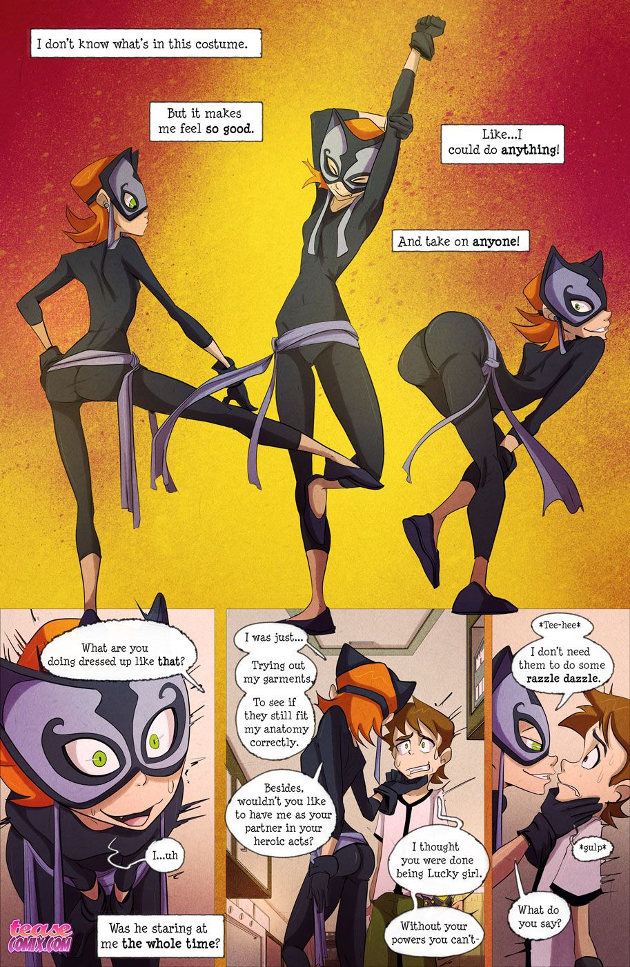 The Witch With No Name (Ben 10) [Tease Comix] 2 . The Witch With No Name - Turn Into - Chapter 2 (Ben 10) [Tease Comix] – page 13