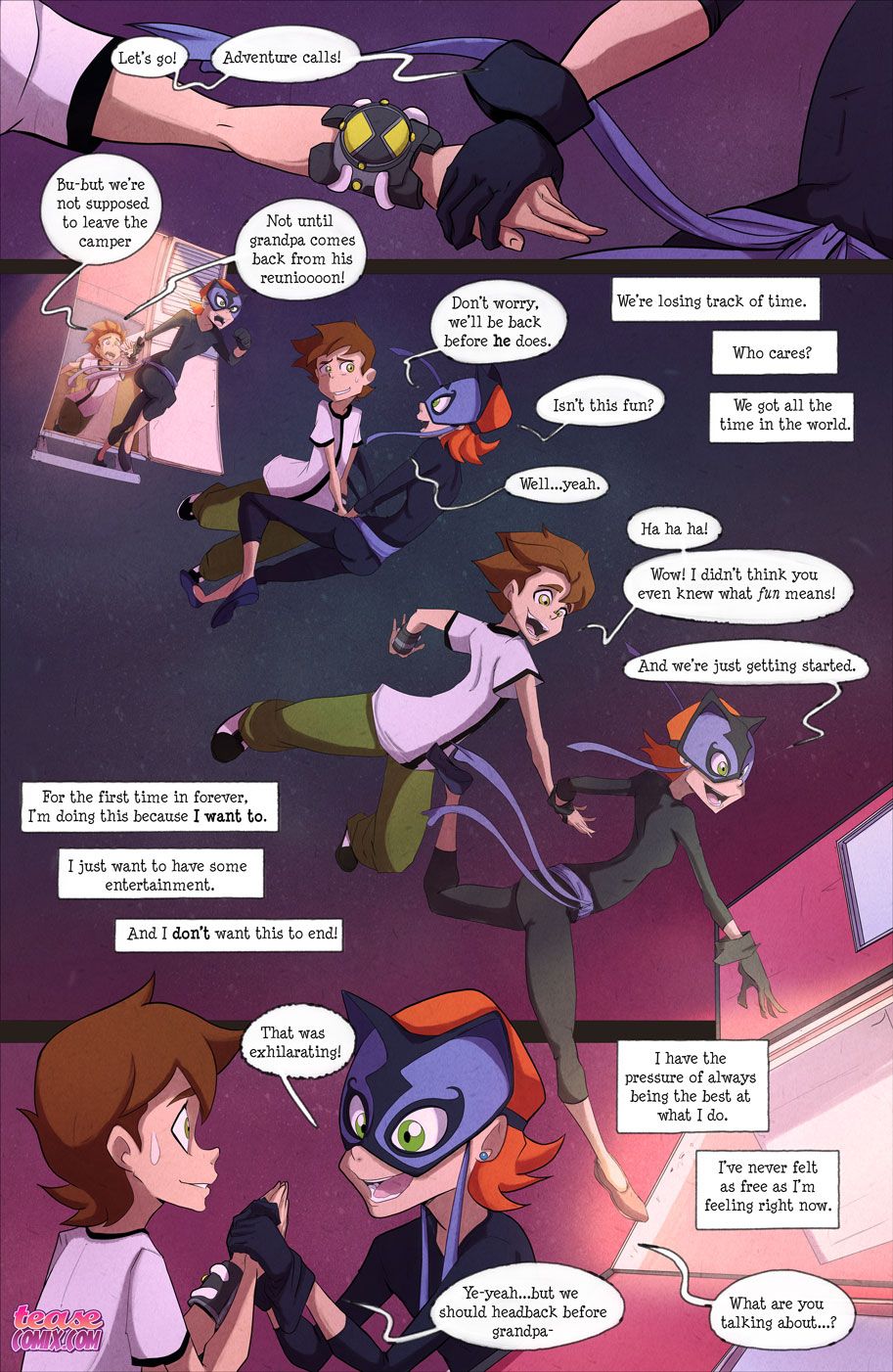 The Witch With No Name (Ben 10) [Tease Comix] 2 . The Witch With No Name - Turn Into - Chapter 2 (Ben 10) [Tease Comix] – page 14
