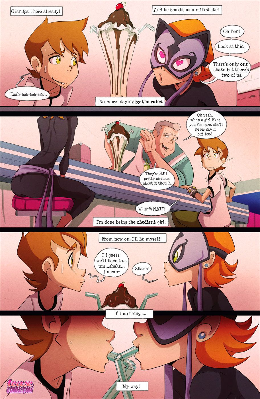 The Witch With No Name (Ben 10) [Tease Comix] 2 . The Witch With No Name - Turn Into - Chapter 2 (Ben 10) [Tease Comix] – page 15