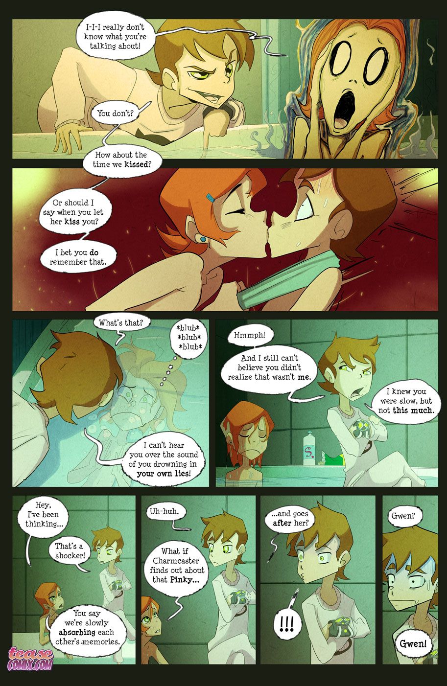 The Witch With No Name (Ben 10) [Tease Comix] 2 . The Witch With No Name - Turn Into - Chapter 2 (Ben 10) [Tease Comix] – page 22